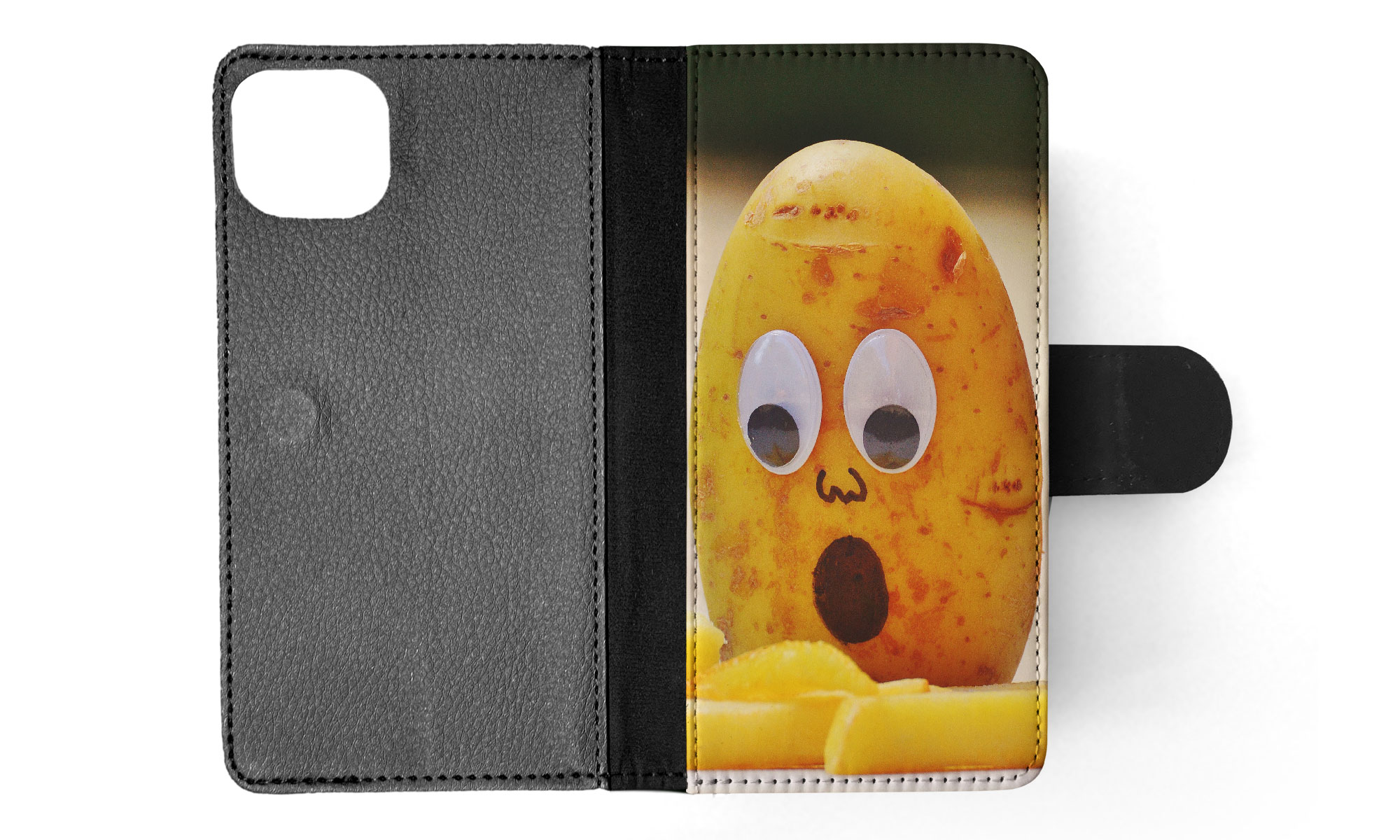 FLIP CASE FOR APPLE IPHONE|CUTE FUNNY POTATO CHIP FACES - 第 39/193 張圖片