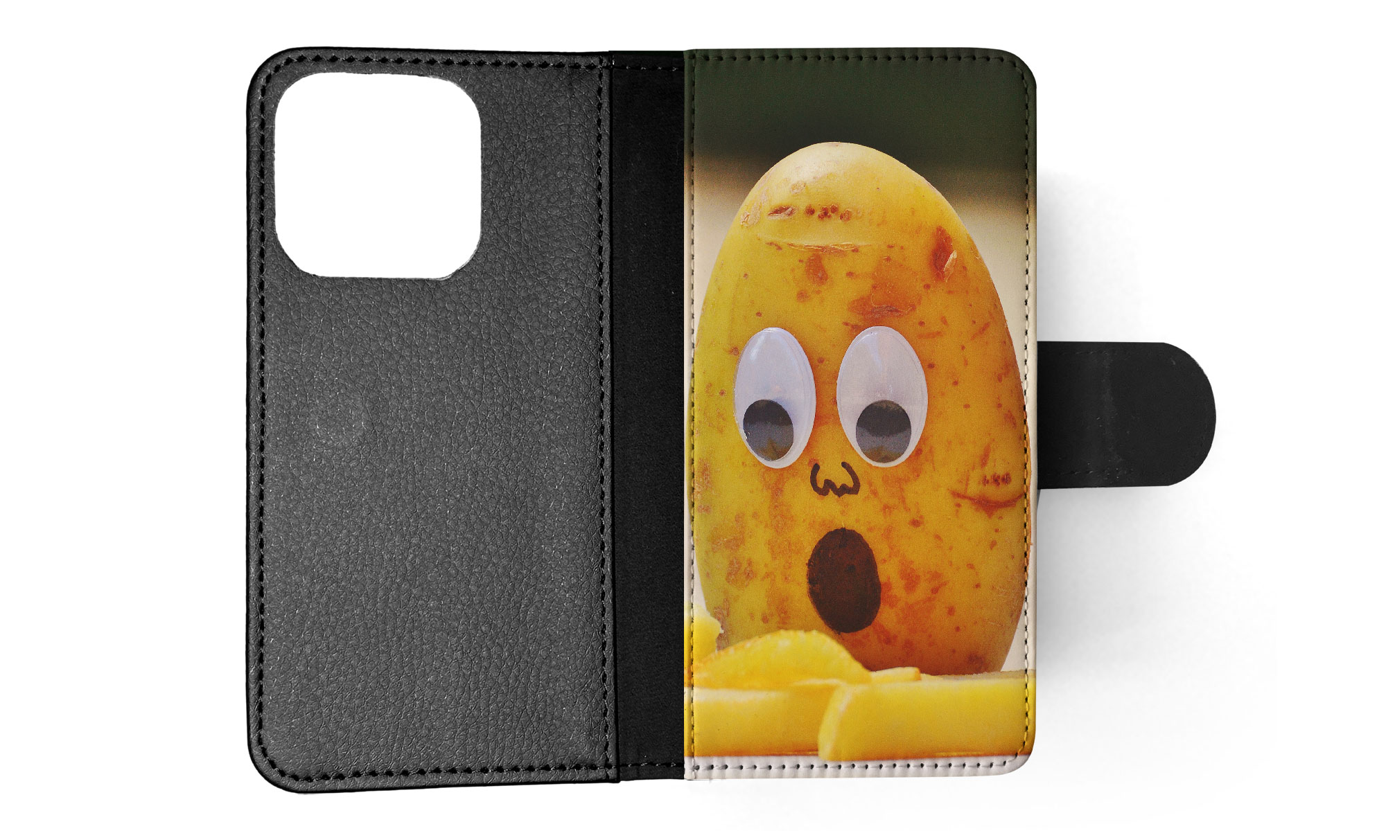 FLIP CASE FOR APPLE IPHONE|CUTE FUNNY POTATO CHIP FACES - 第 34/193 張圖片
