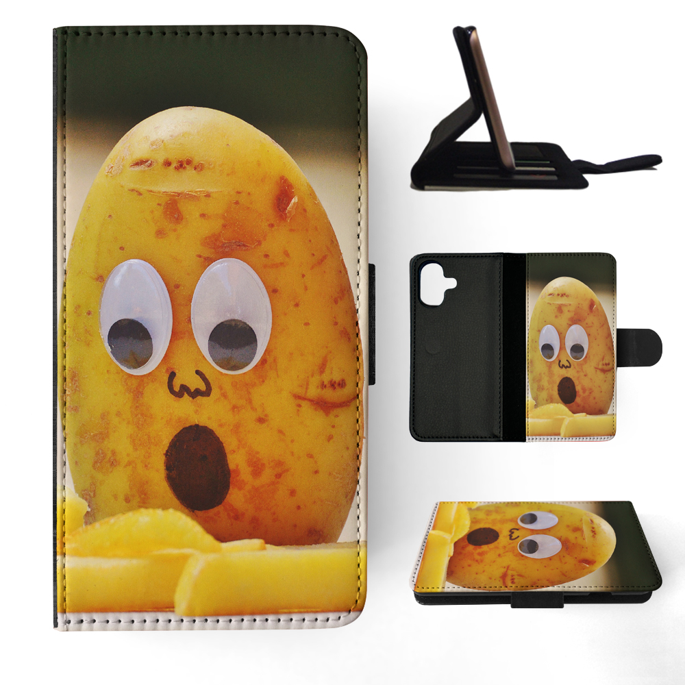 FLIP CASE FOR APPLE IPHONE|CUTE FUNNY POTATO CHIP FACES - 第 21/193 張圖片