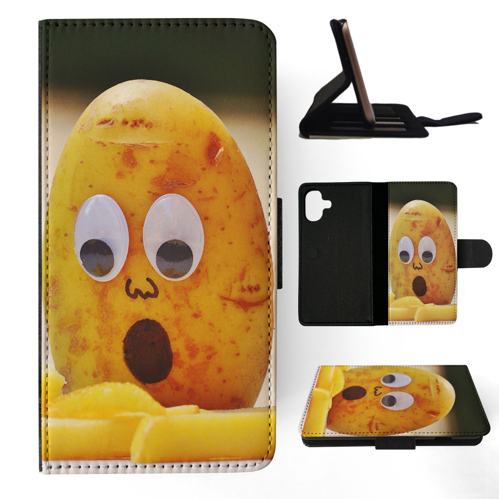 FLIP CASE FOR APPLE IPHONE|CUTE FUNNY POTATO CHIP FACES - 第 16/193 張圖片