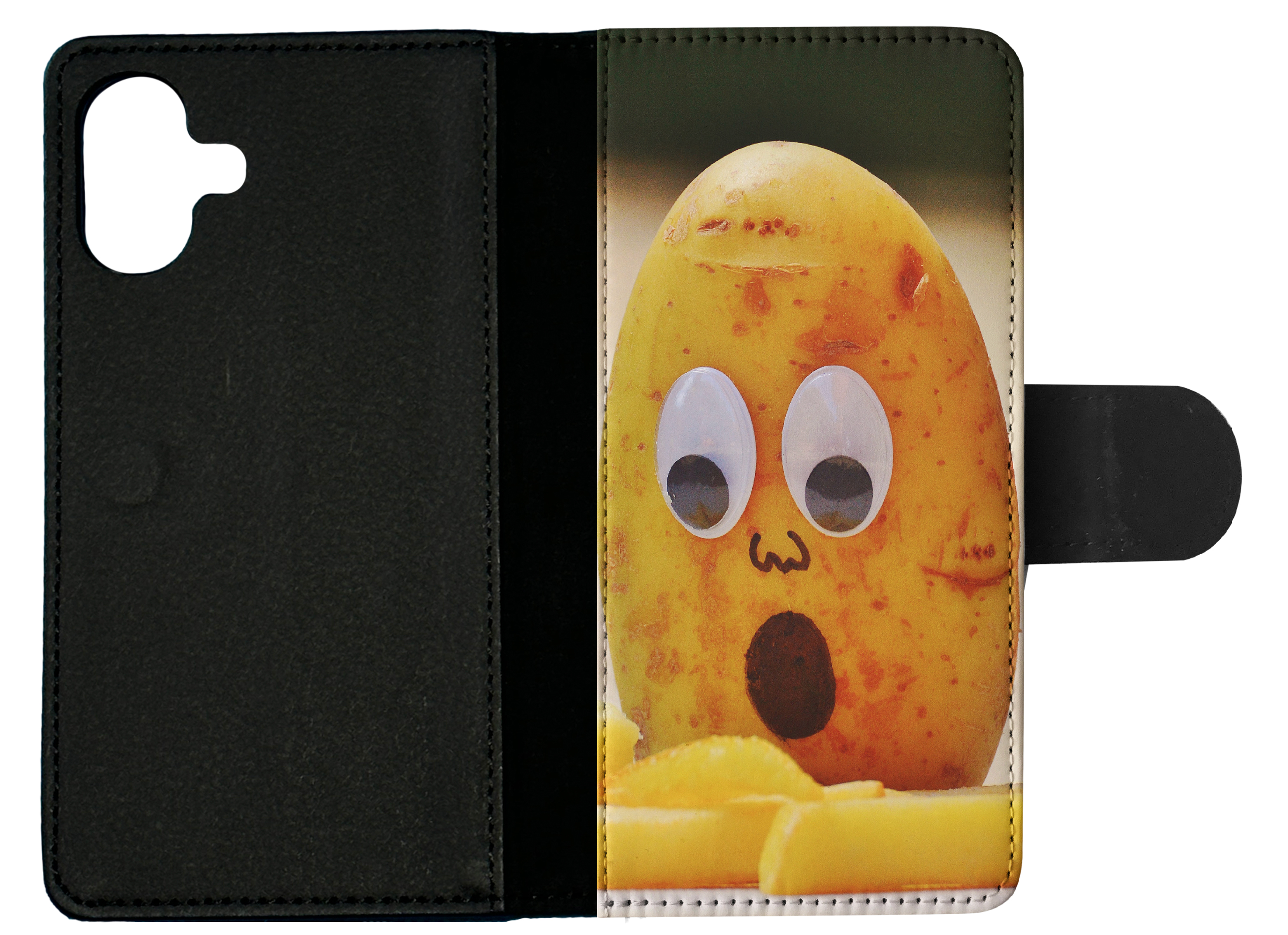 FLIP CASE FOR APPLE IPHONE|CUTE FUNNY POTATO CHIP FACES - 第 19/193 張圖片