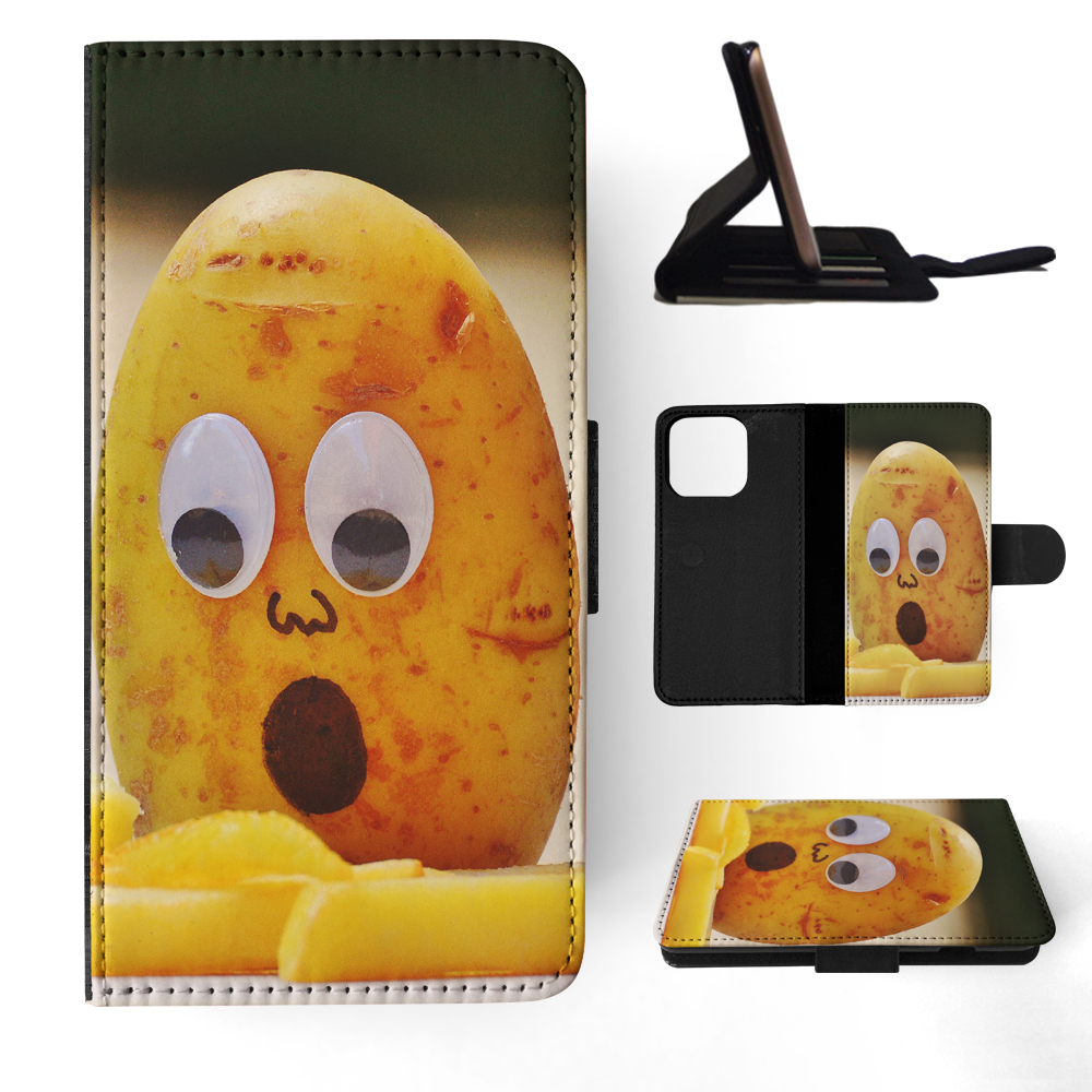 FLIP CASE FOR APPLE IPHONE|CUTE FUNNY POTATO CHIP FACES - 第 11/193 張圖片