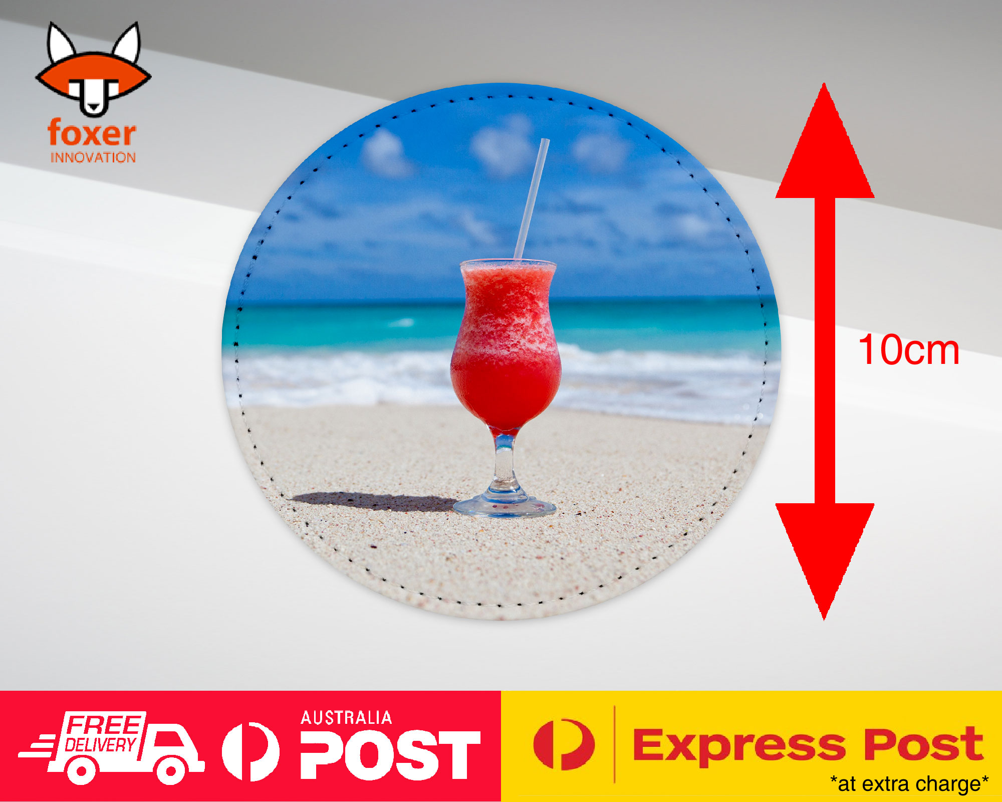 COASTER COFFEE DRINKING MAT|COCKTAIL ALCOHOL DRINKS ON BEACH