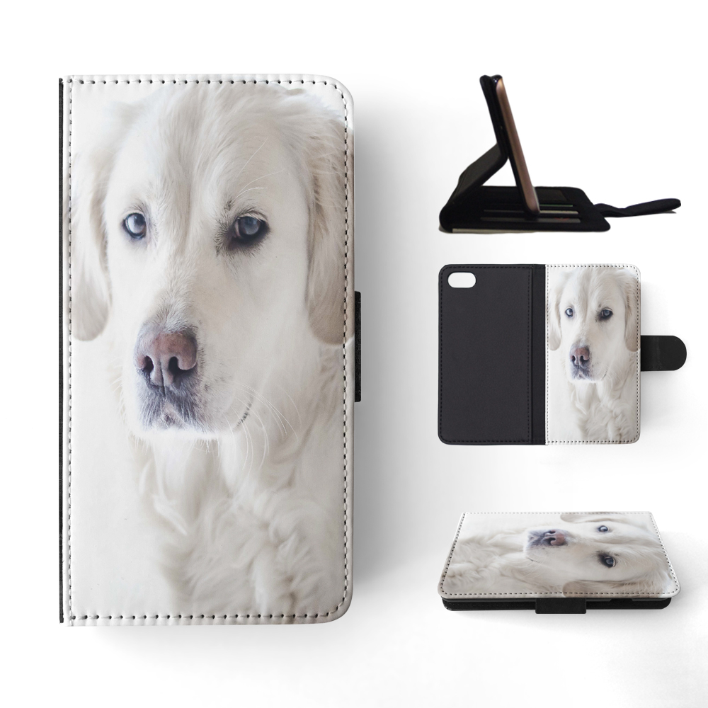 FLIP CASE FOR APPLE IPHONE|GOLDEN RETRIEVER LABRADOR DOG - Picture 134 of 193