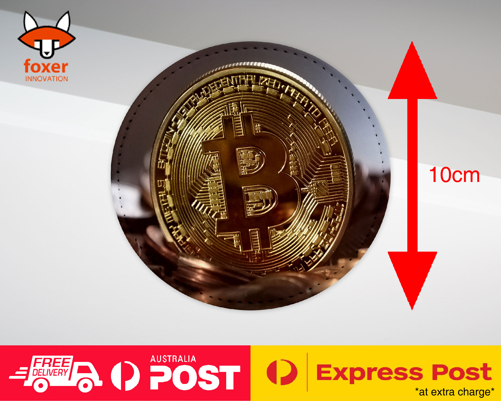 COASTER COFFEE DRINKING MAT|BITCOIN CRYPTOCURRENCY BTC COIN