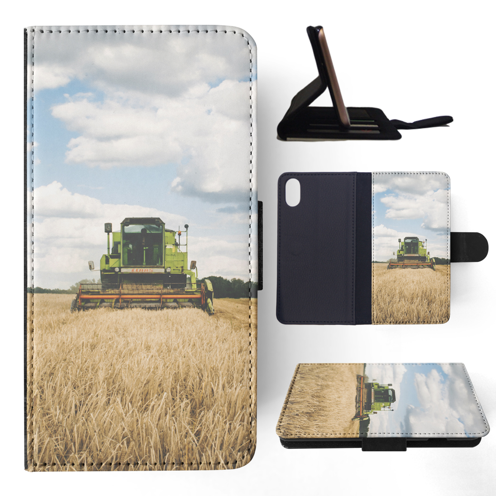 FLIP CASE FOR APPLE IPHONE|FARMERS TRACTOR WHEATFIELD JOB - Picture 114 of 193