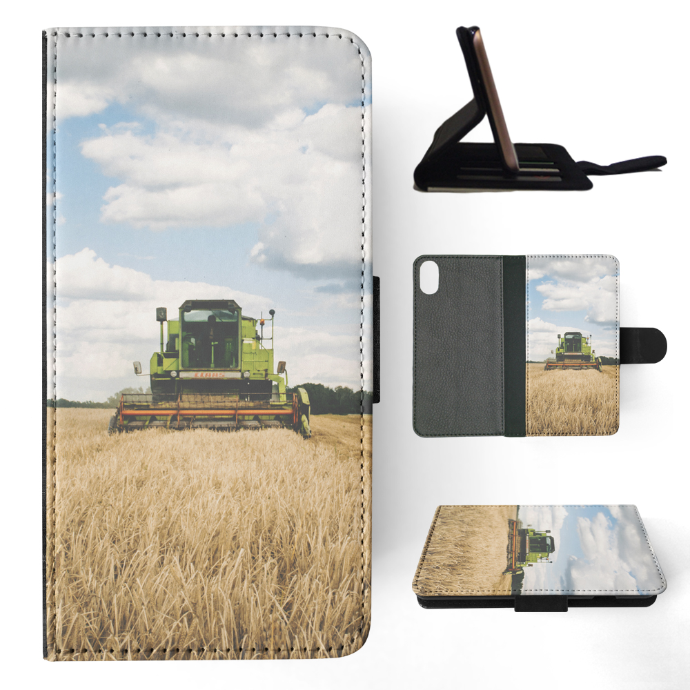 FLIP CASE FOR APPLE IPHONE|FARMERS TRACTOR WHEATFIELD JOB - Picture 119 of 193
