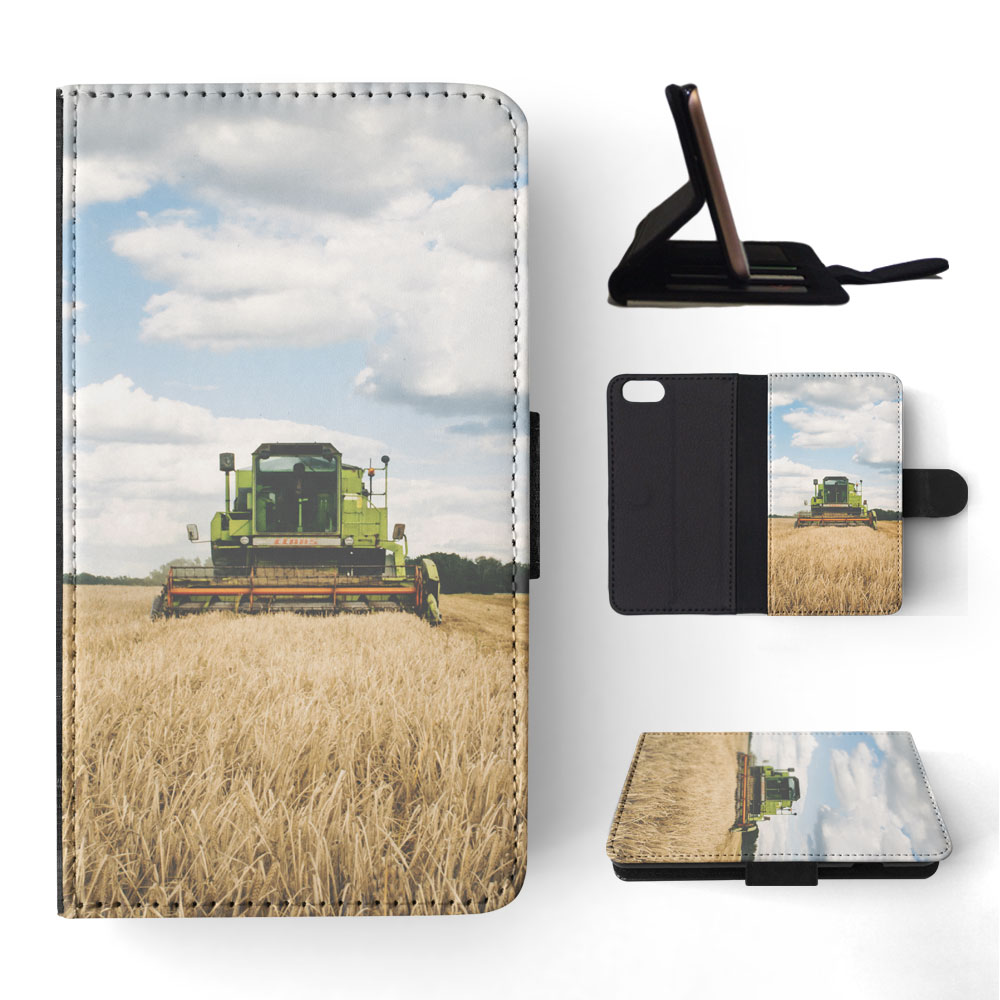 FLIP CASE FOR APPLE IPHONE|FARMERS TRACTOR WHEATFIELD JOB - Picture 169 of 193