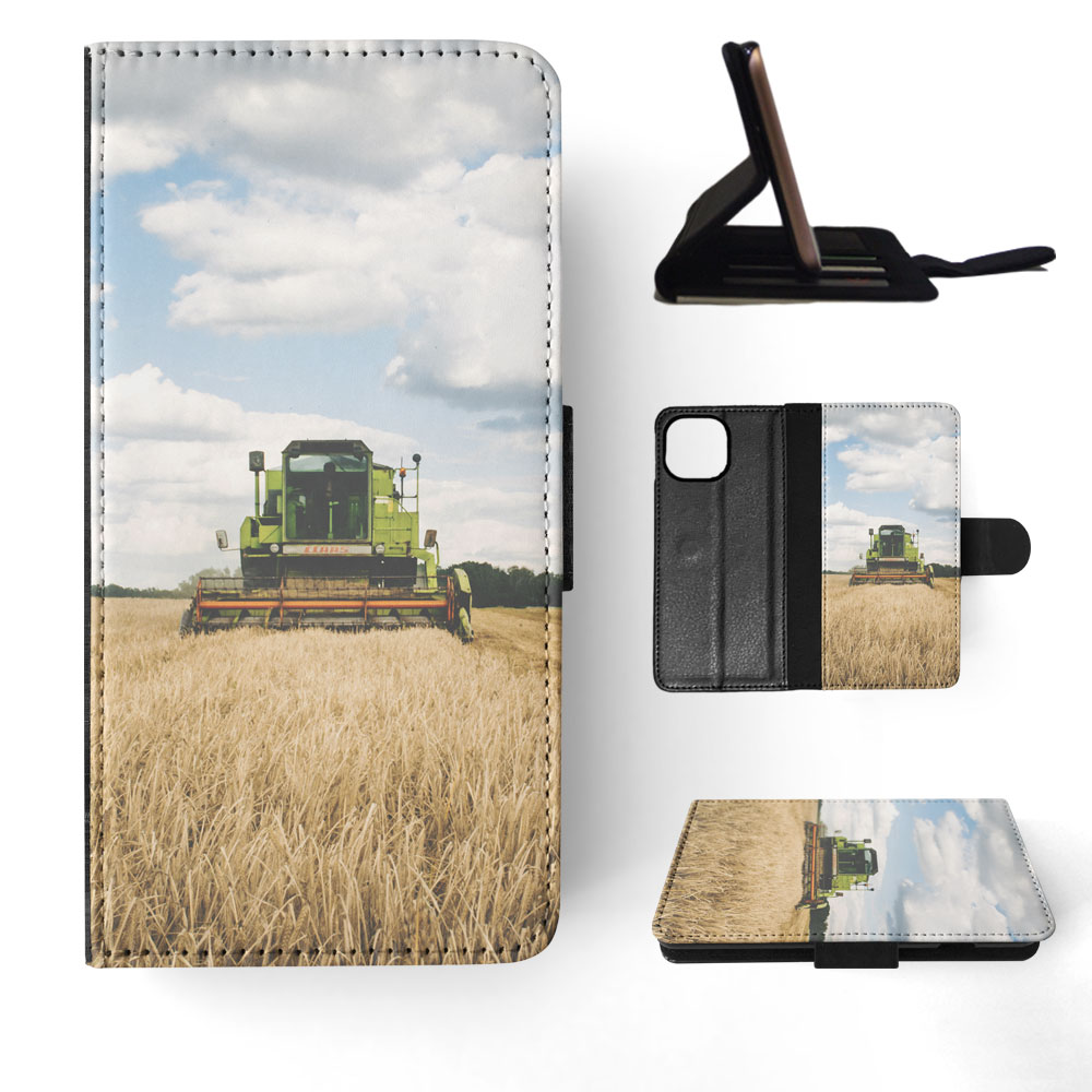 FLIP CASE FOR APPLE IPHONE|FARMERS TRACTOR WHEATFIELD JOB - Picture 61 of 193