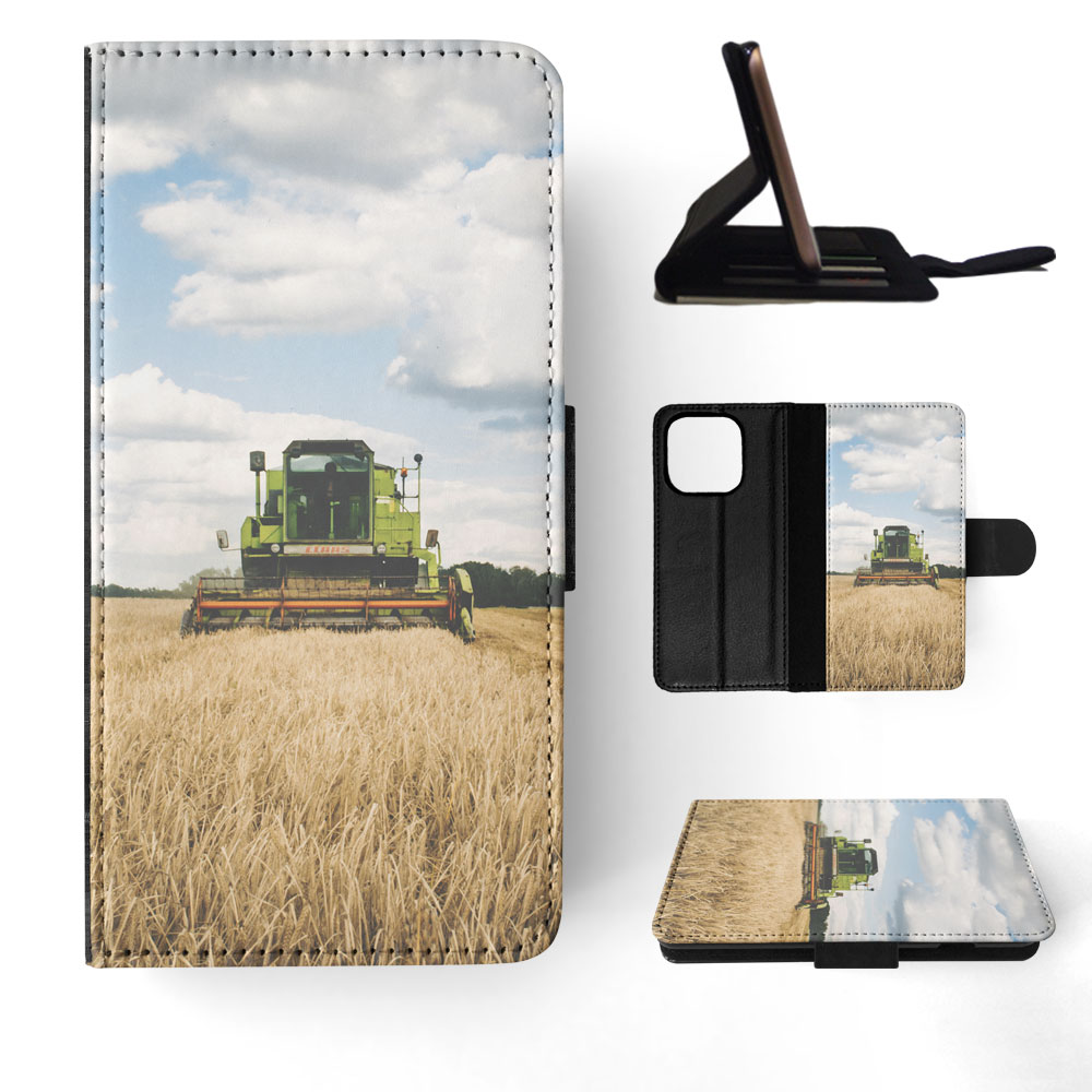 FLIP CASE FOR APPLE IPHONE|FARMERS TRACTOR WHEATFIELD JOB - Picture 51 of 193