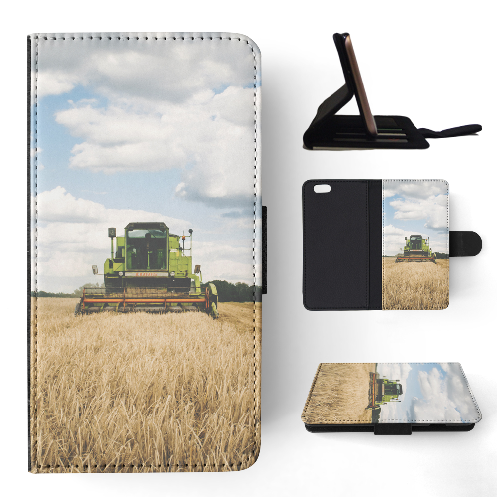 FLIP CASE FOR APPLE IPHONE|FARMERS TRACTOR WHEATFIELD JOB - Picture 159 of 193
