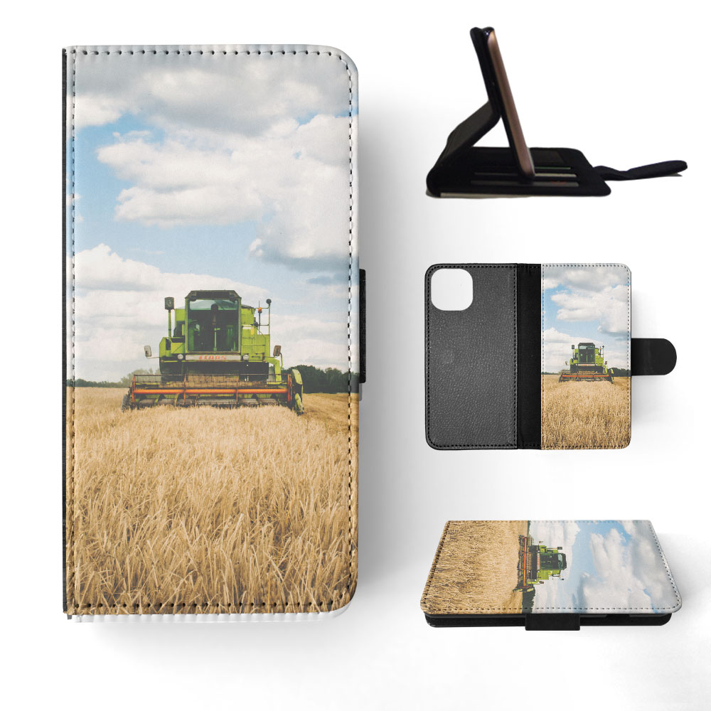 FLIP CASE FOR APPLE IPHONE|FARMERS TRACTOR WHEATFIELD JOB - Picture 41 of 193