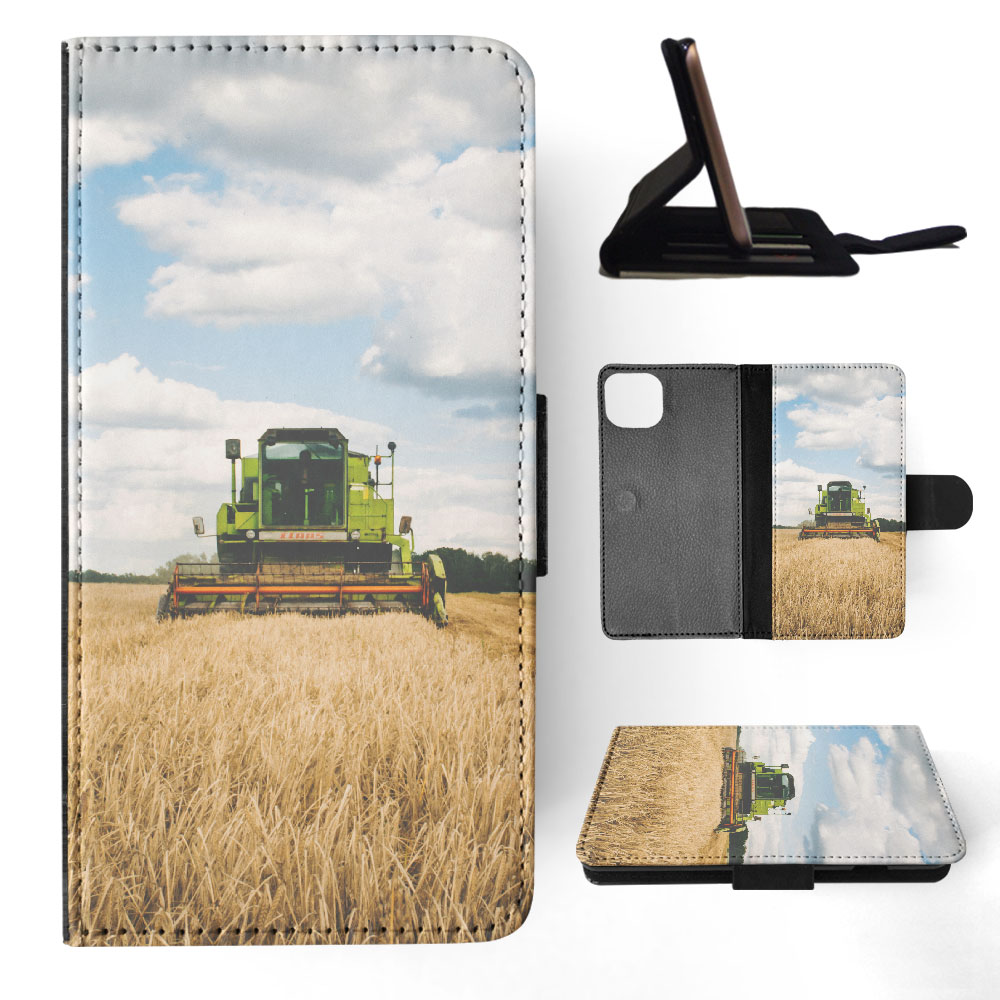 FLIP CASE FOR APPLE IPHONE|FARMERS TRACTOR WHEATFIELD JOB - Picture 36 of 193