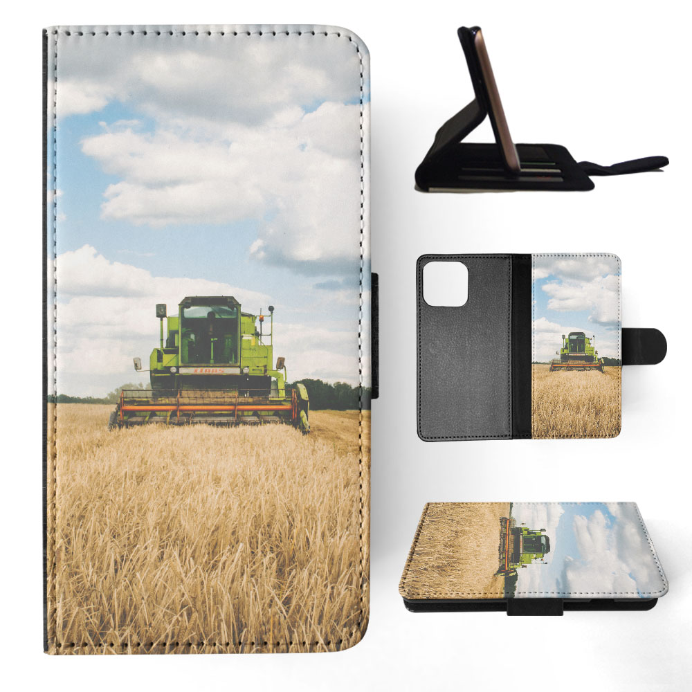 FLIP CASE FOR APPLE IPHONE|FARMERS TRACTOR WHEATFIELD JOB - Picture 26 of 193