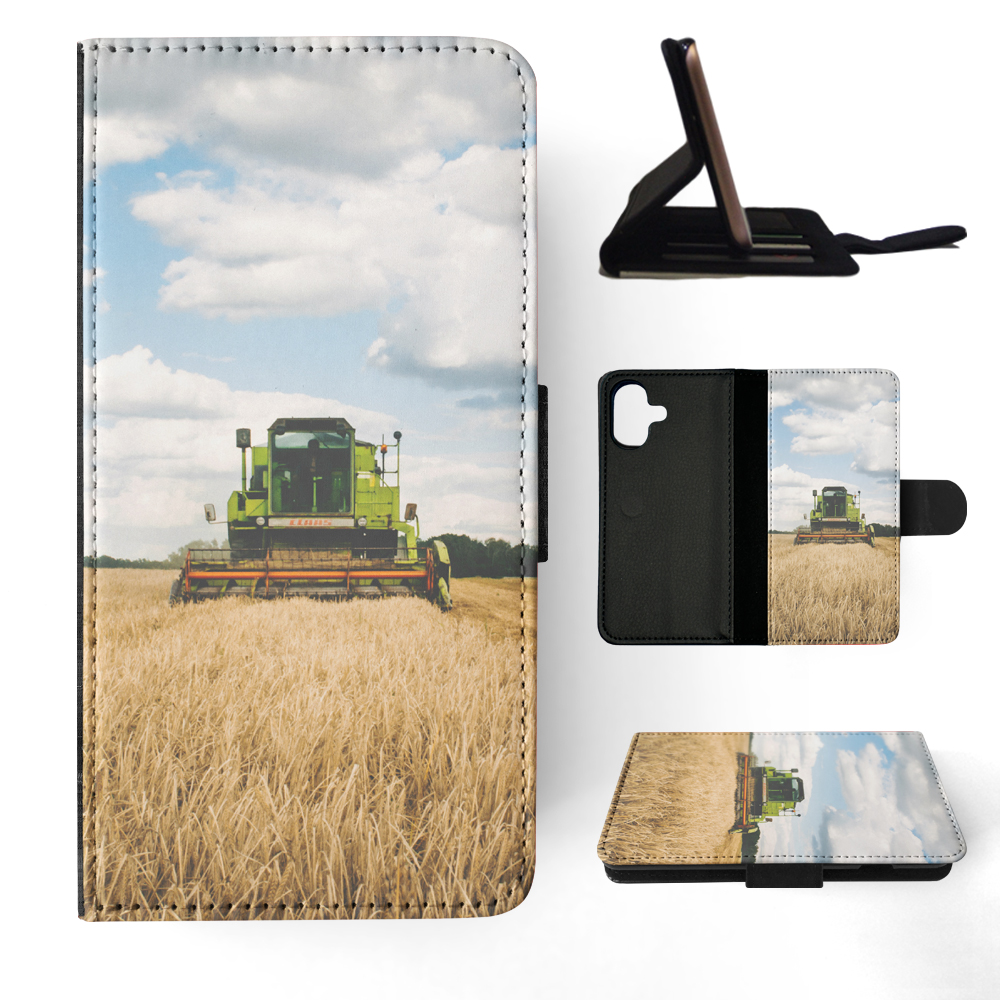 FLIP CASE FOR APPLE IPHONE|FARMERS TRACTOR WHEATFIELD JOB - Picture 21 of 193