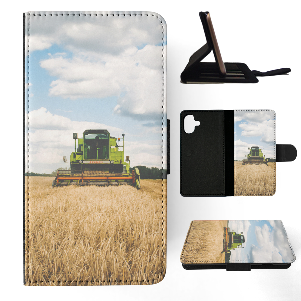 FLIP CASE FOR APPLE IPHONE|FARMERS TRACTOR WHEATFIELD JOB - Picture 16 of 193