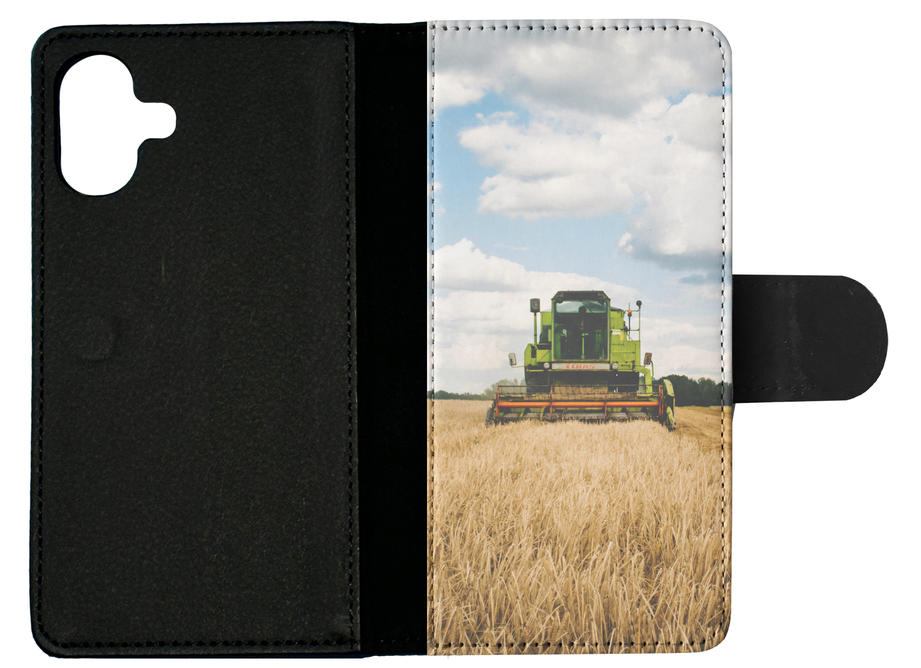 FLIP CASE FOR APPLE IPHONE|FARMERS TRACTOR WHEATFIELD JOB - Picture 19 of 193