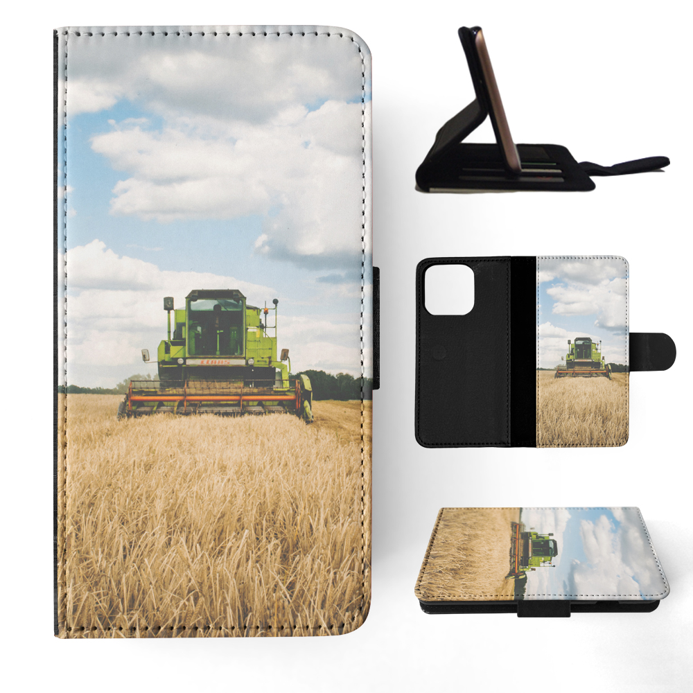 FLIP CASE FOR APPLE IPHONE|FARMERS TRACTOR WHEATFIELD JOB - Picture 11 of 193