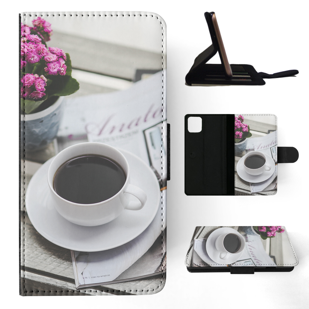 FUNDA ABATIBLE PARA APPLE IPHONE|COOL NEGRO CAFÉ EN TAZA BLANCA - Imagen 94 de 193