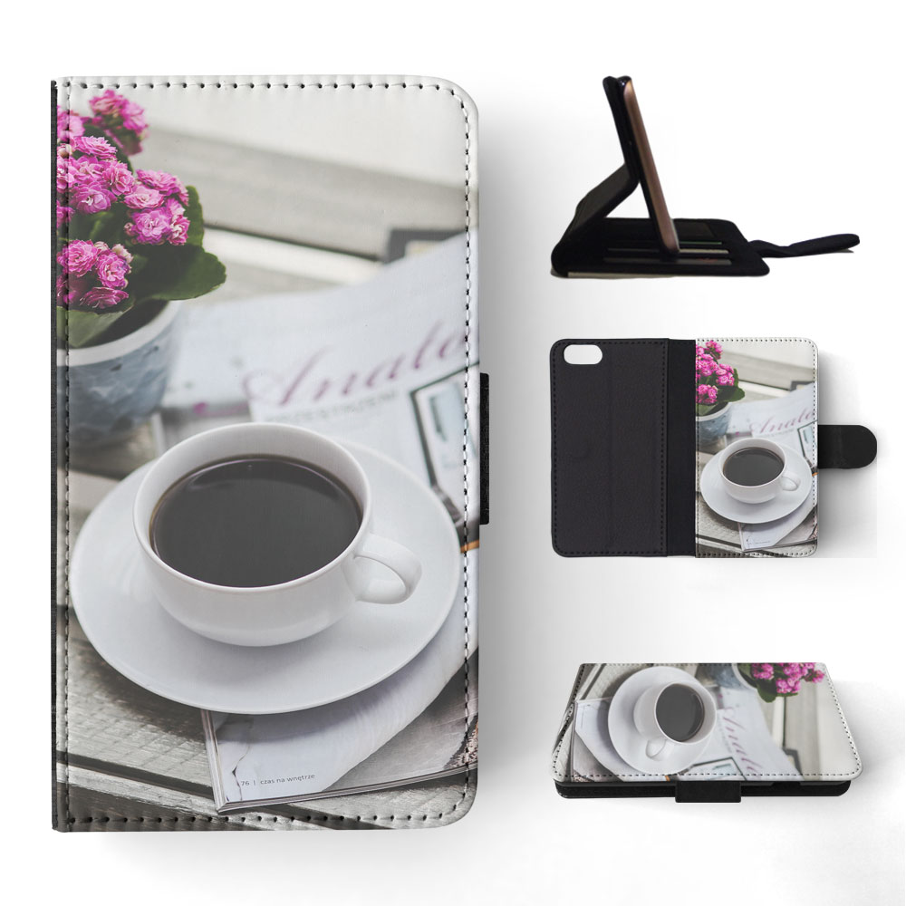 FUNDA ABATIBLE PARA APPLE IPHONE|COOL NEGRO CAFÉ EN TAZA BLANCA - Imagen 169 de 193