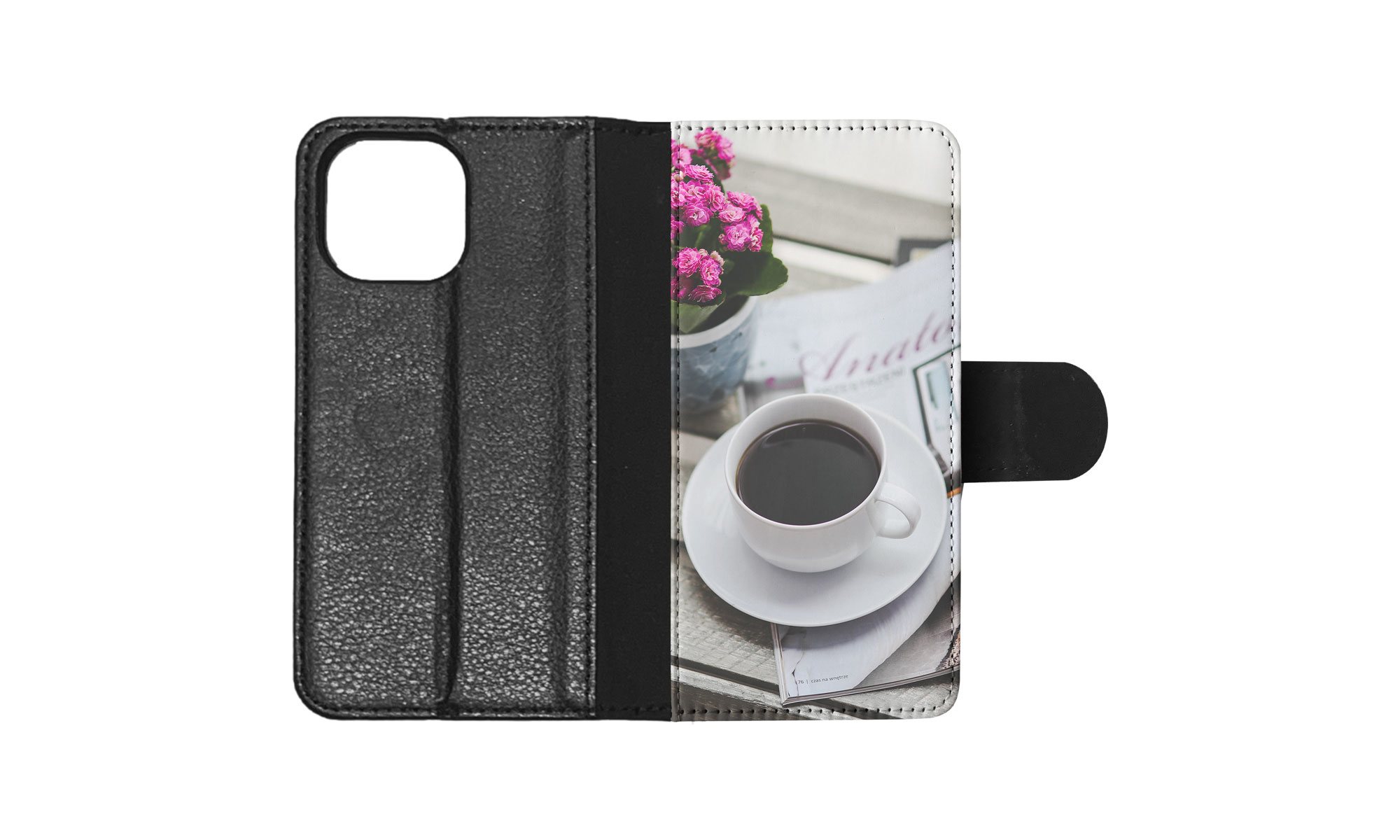 FUNDA ABATIBLE PARA APPLE IPHONE|COOL NEGRO CAFÉ EN TAZA BLANCA - Imagen 84 de 193