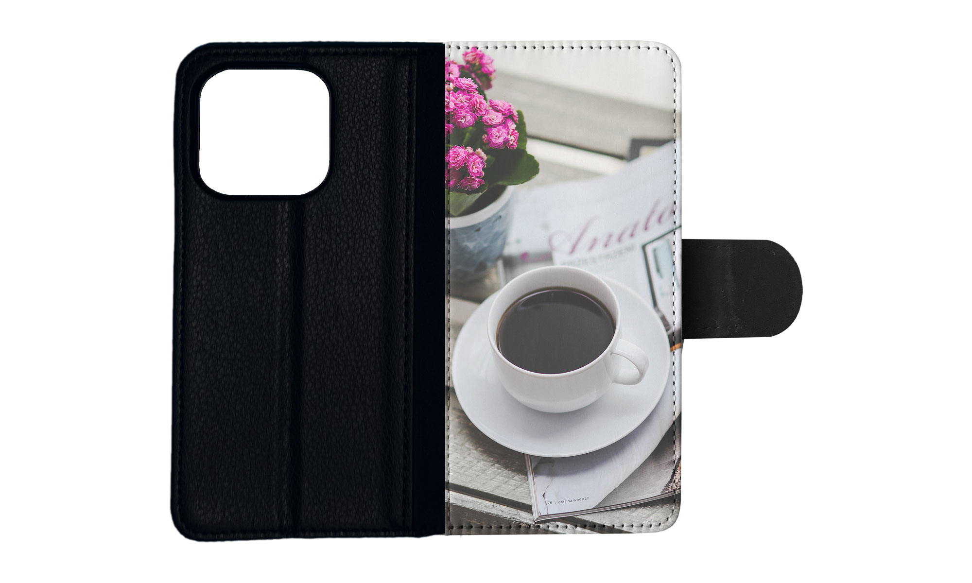 FUNDA ABATIBLE PARA APPLE IPHONE|COOL NEGRO CAFÉ EN TAZA BLANCA - Imagen 74 de 193