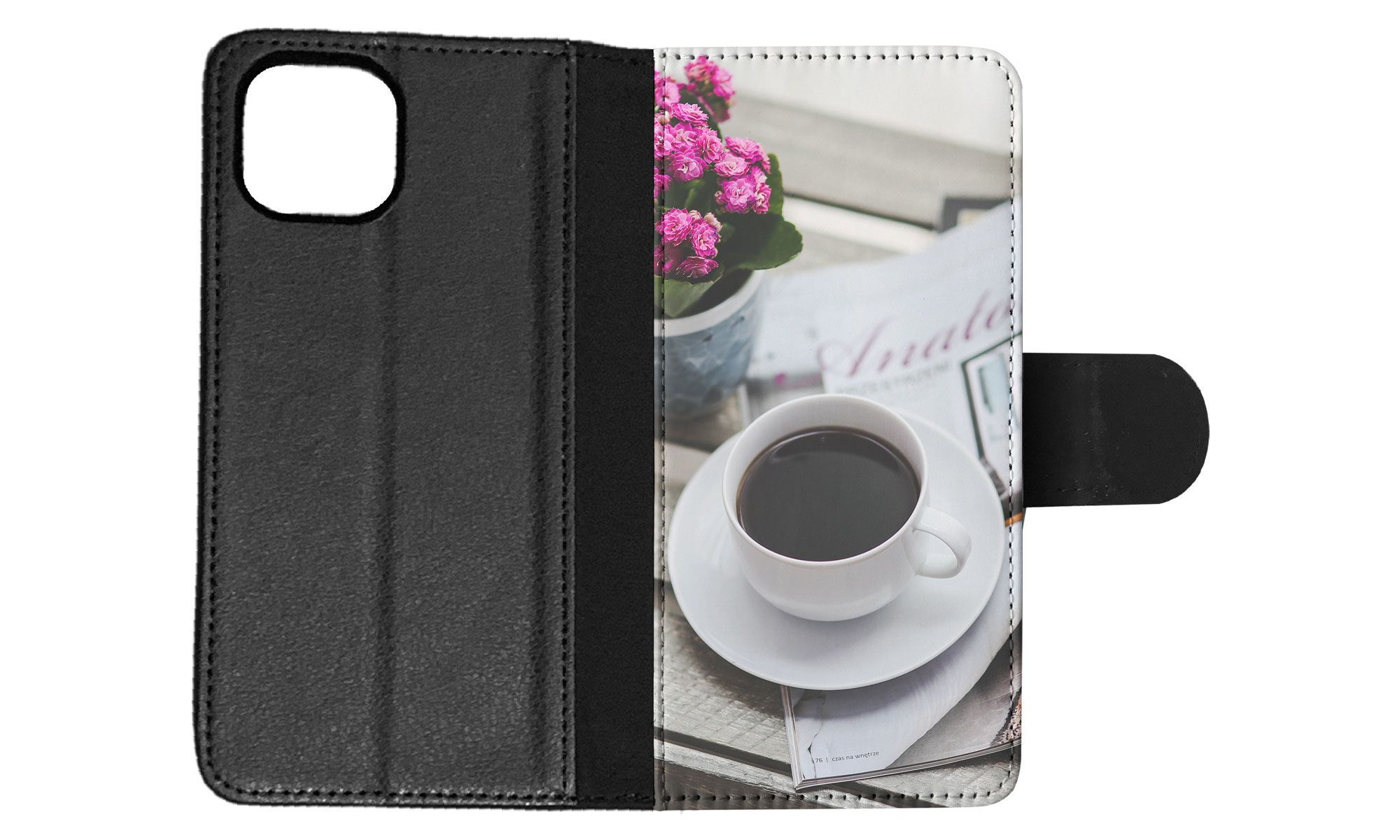 FUNDA ABATIBLE PARA APPLE IPHONE|COOL NEGRO CAFÉ EN TAZA BLANCA - Imagen 59 de 193