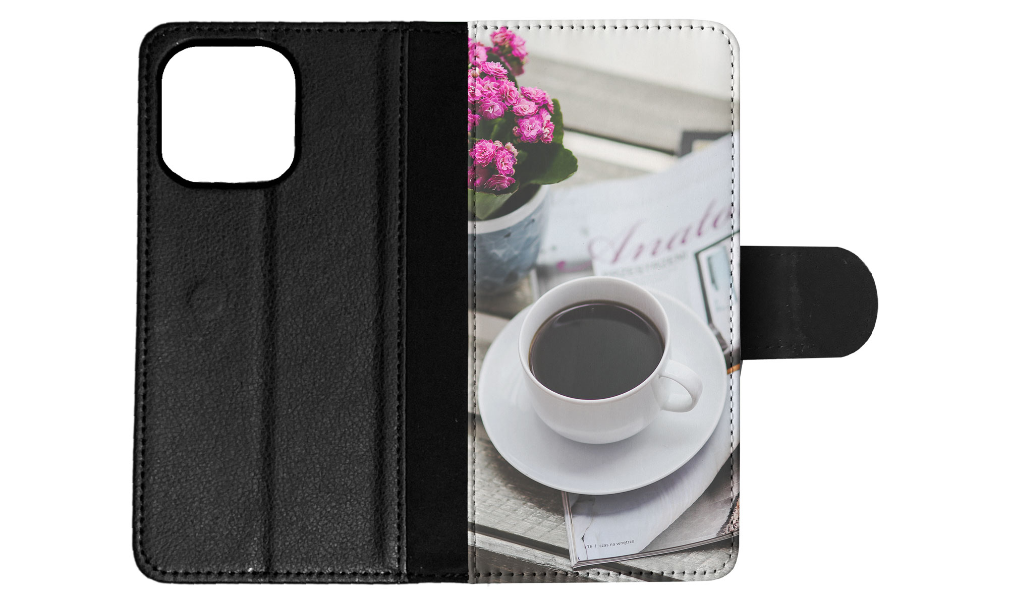 FUNDA ABATIBLE PARA APPLE IPHONE|COOL NEGRO CAFÉ EN TAZA BLANCA - Imagen 49 de 193