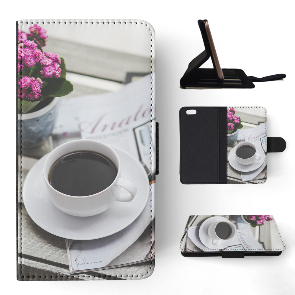 FUNDA ABATIBLE PARA APPLE IPHONE|COOL NEGRO CAFÉ EN TAZA BLANCA - Imagen 159 de 193