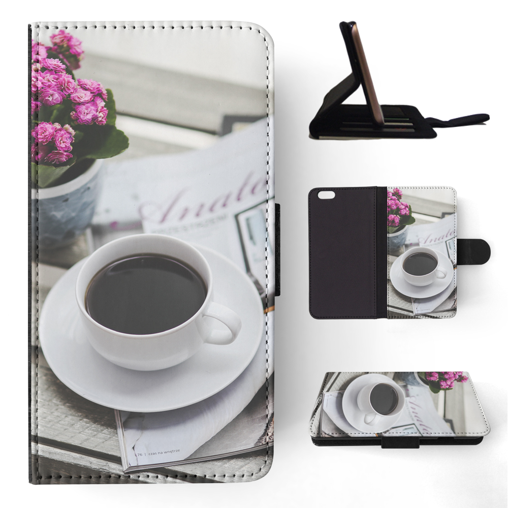 FUNDA ABATIBLE PARA APPLE IPHONE|COOL NEGRO CAFÉ EN TAZA BLANCA - Imagen 149 de 193