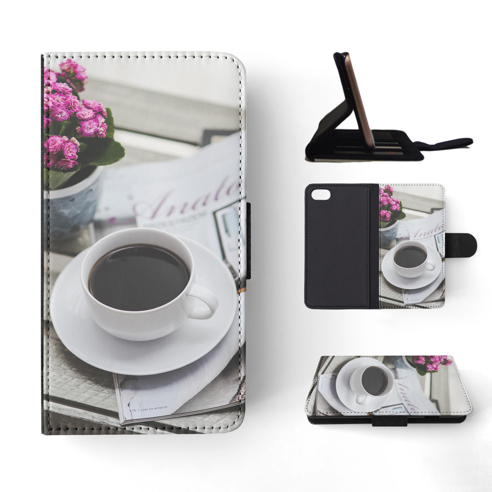 FUNDA ABATIBLE PARA APPLE IPHONE|COOL NEGRO CAFÉ EN TAZA BLANCA - Imagen 134 de 193