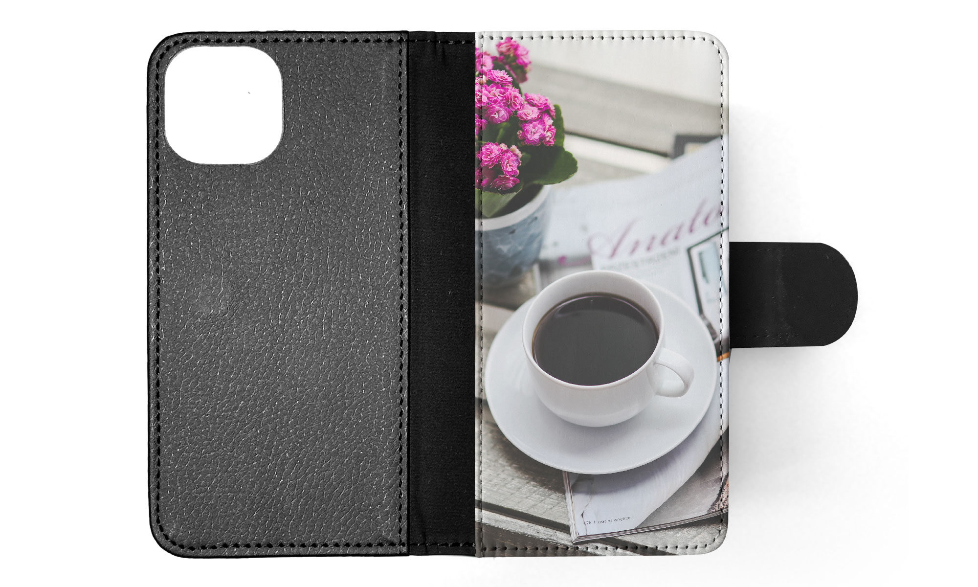 FUNDA ABATIBLE PARA APPLE IPHONE|COOL NEGRO CAFÉ EN TAZA BLANCA - Imagen 44 de 193