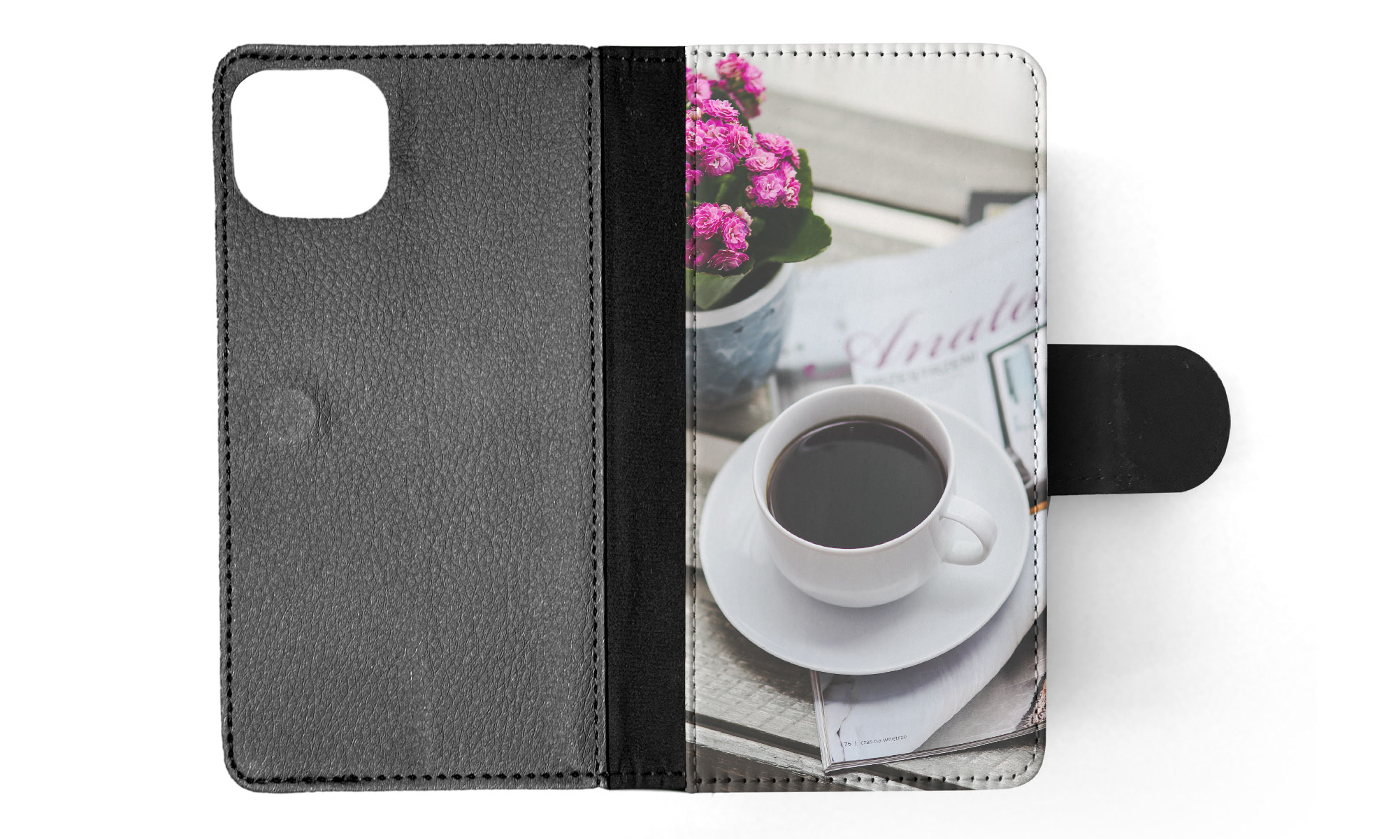 FUNDA ABATIBLE PARA APPLE IPHONE|COOL NEGRO CAFÉ EN TAZA BLANCA - Imagen 39 de 193