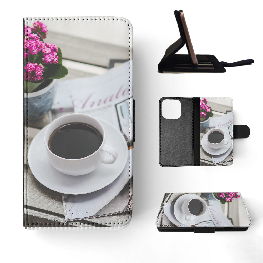 FUNDA ABATIBLE PARA APPLE IPHONE|COOL NEGRO CAFÉ EN TAZA BLANCA - Imagen 31 de 193