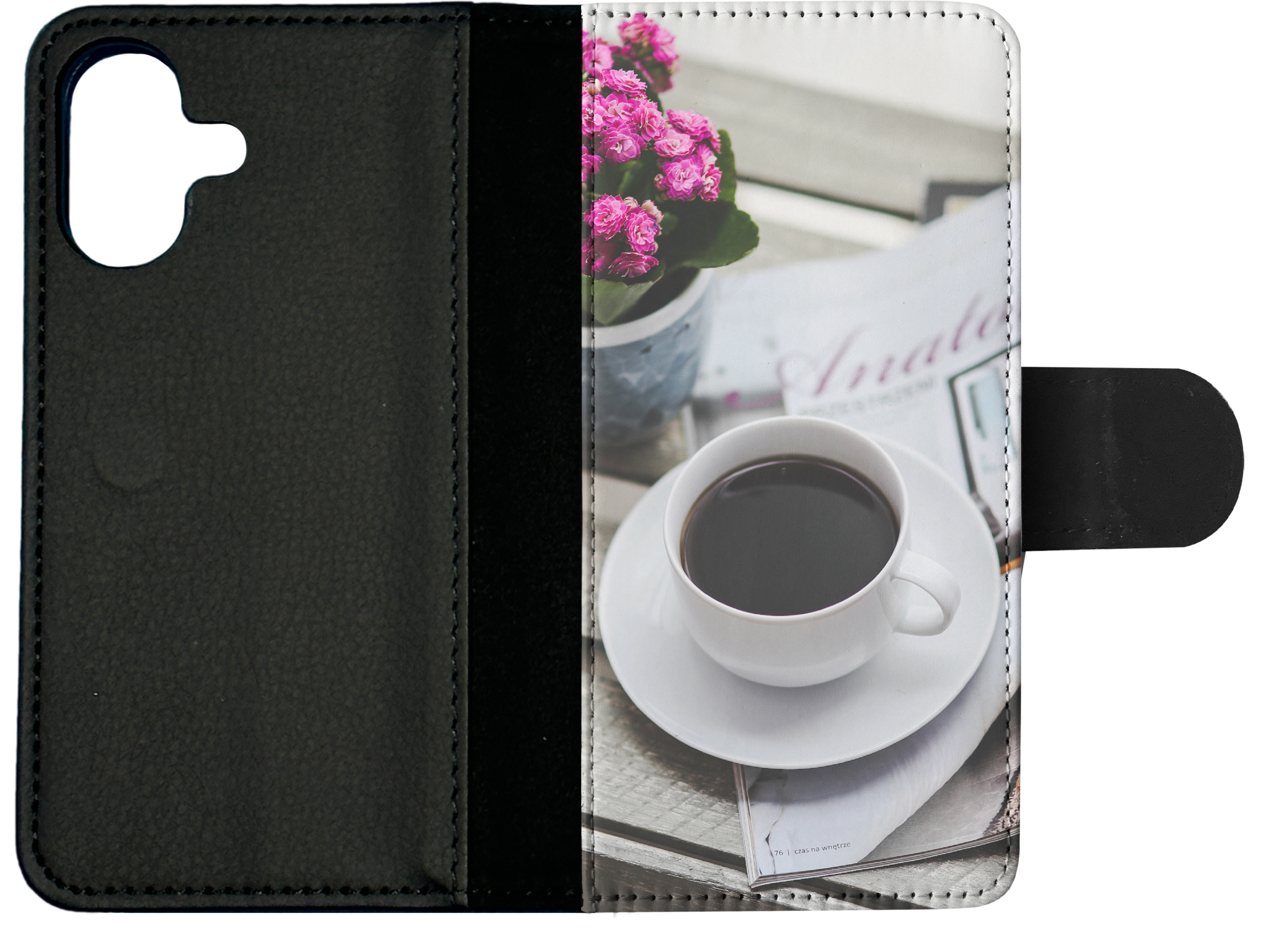 FUNDA ABATIBLE PARA APPLE IPHONE|COOL NEGRO CAFÉ EN TAZA BLANCA - Imagen 24 de 193