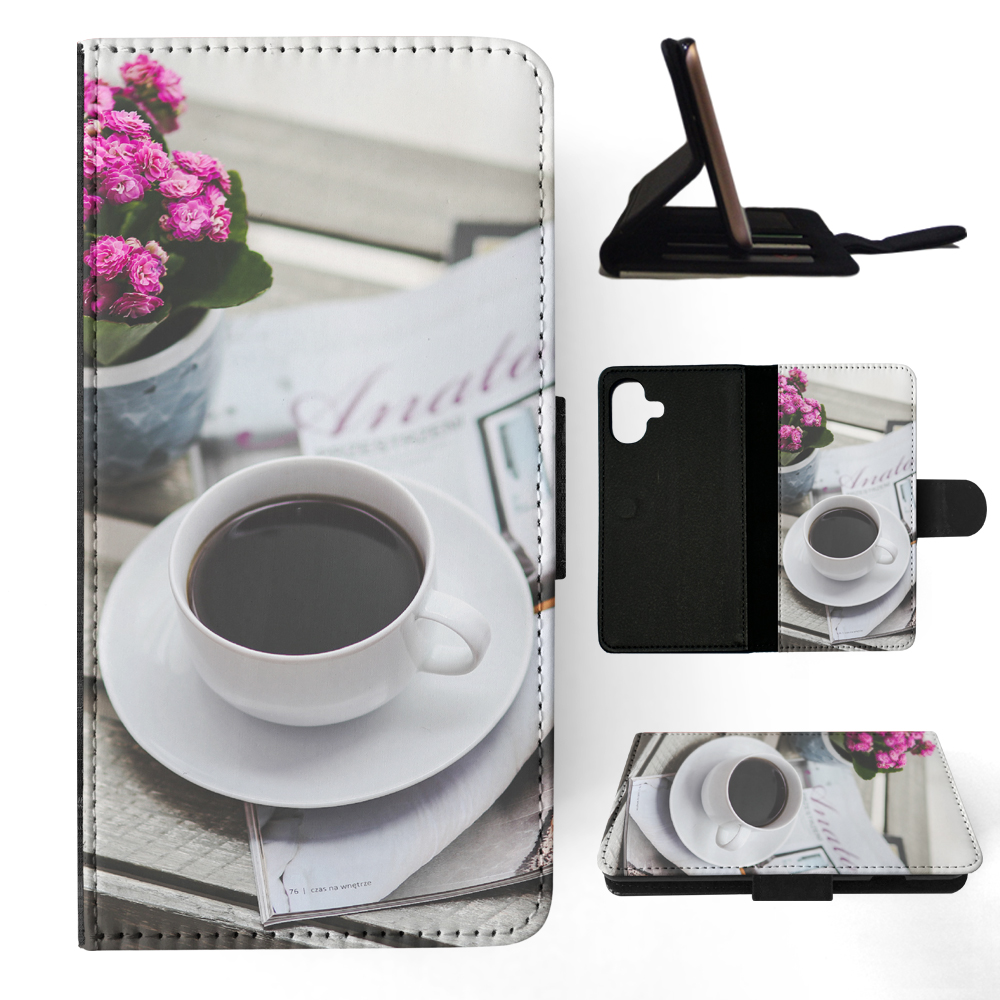 FUNDA ABATIBLE PARA APPLE IPHONE|COOL NEGRO CAFÉ EN TAZA BLANCA - Imagen 16 de 193
