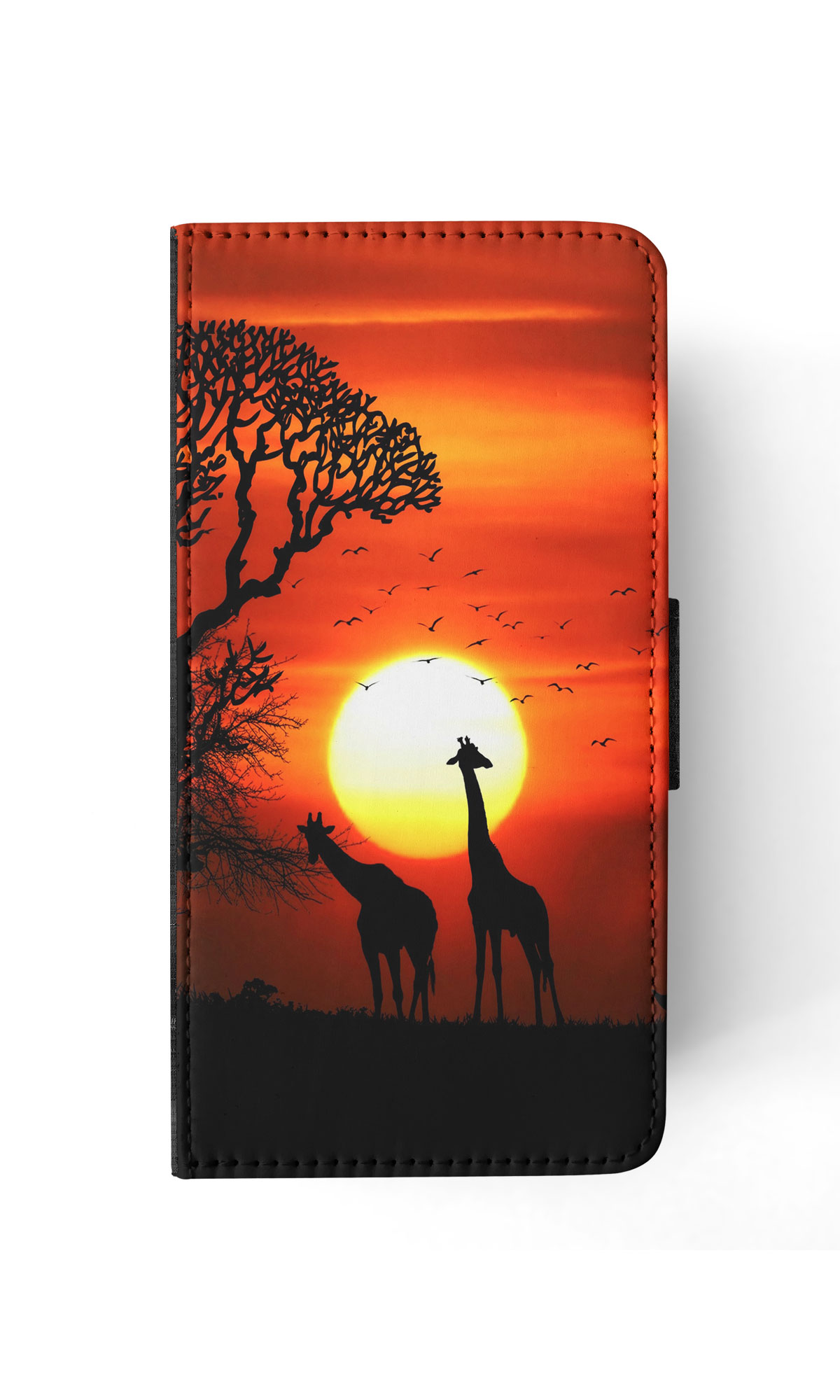 FLIP CASE FOR APPLE IPHONE|BEAUTIFUL GIRAFFE IN THE SUNSET - Bild 82 von 193