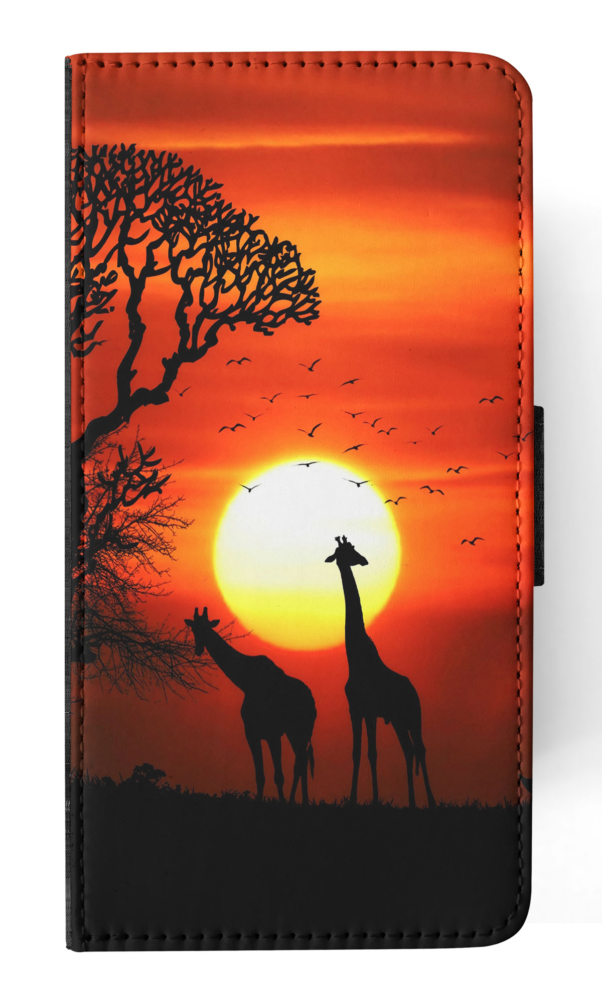 FLIP CASE FOR APPLE IPHONE|BEAUTIFUL GIRAFFE IN THE SUNSET - Bild 67 von 193