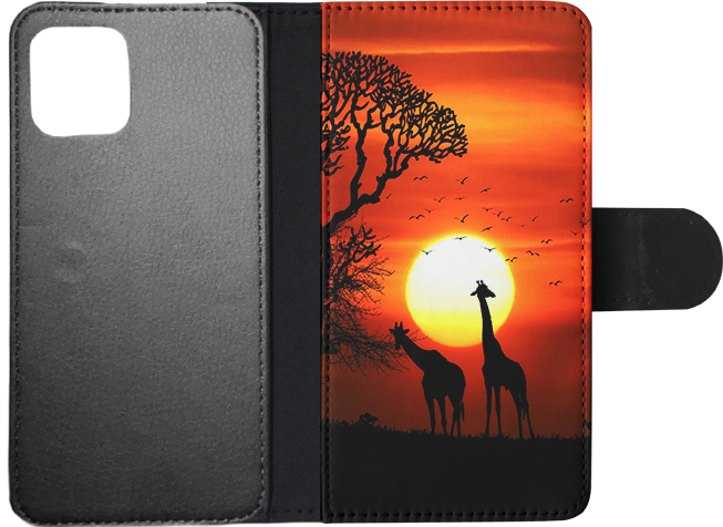 FLIP CASE FOR APPLE IPHONE|BEAUTIFUL GIRAFFE IN THE SUNSET - Bild 92 von 193