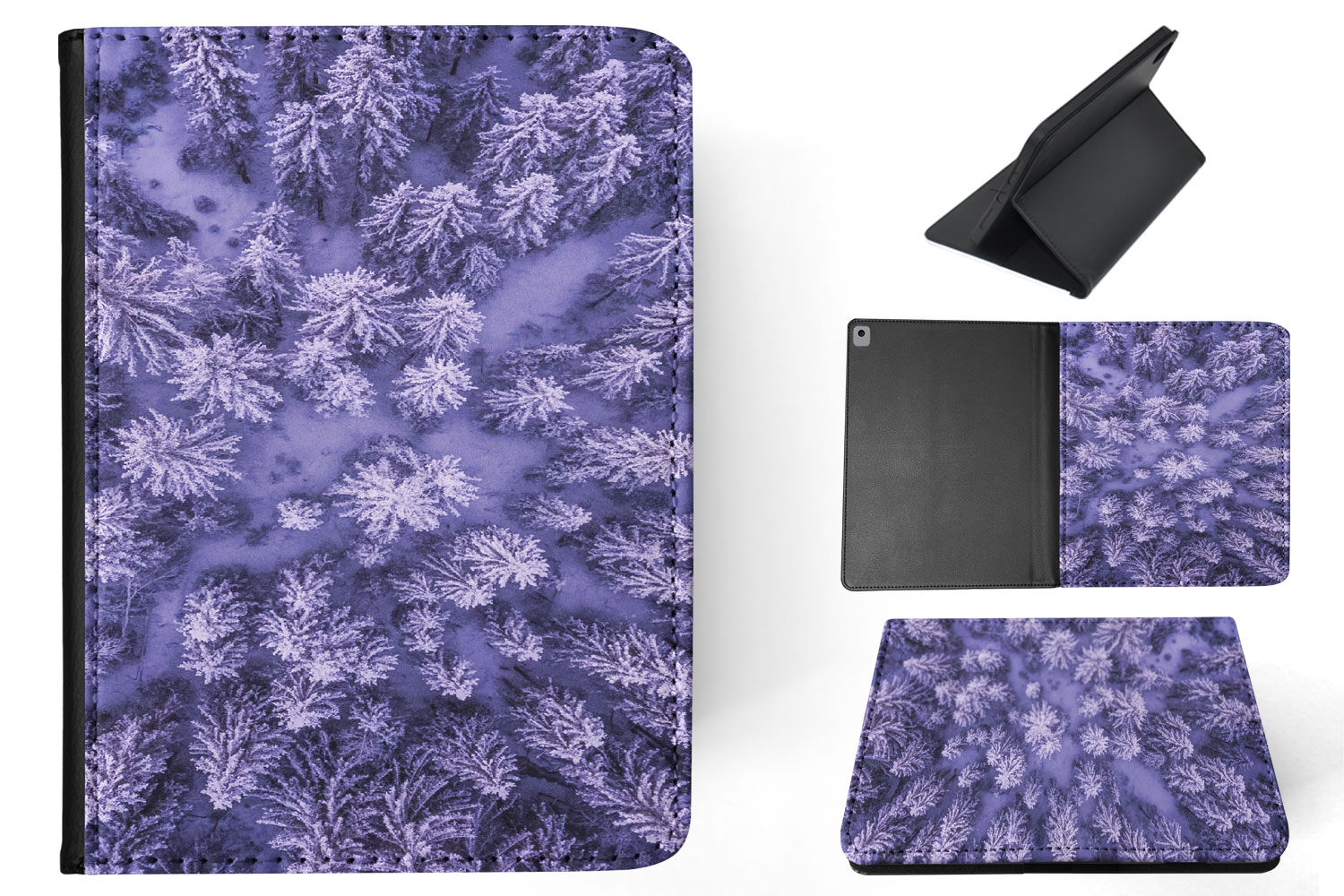 CASE COVER FOR APPLE IPAD|COOL PURPLE TREES TOP DOWN VIEW - 第 21/55 張圖片