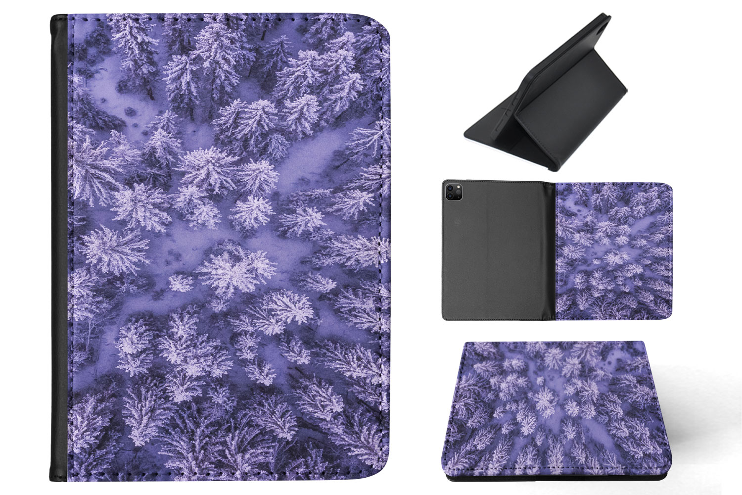CASE COVER FOR APPLE IPAD|COOL PURPLE TREES TOP DOWN VIEW - 第 36/55 張圖片