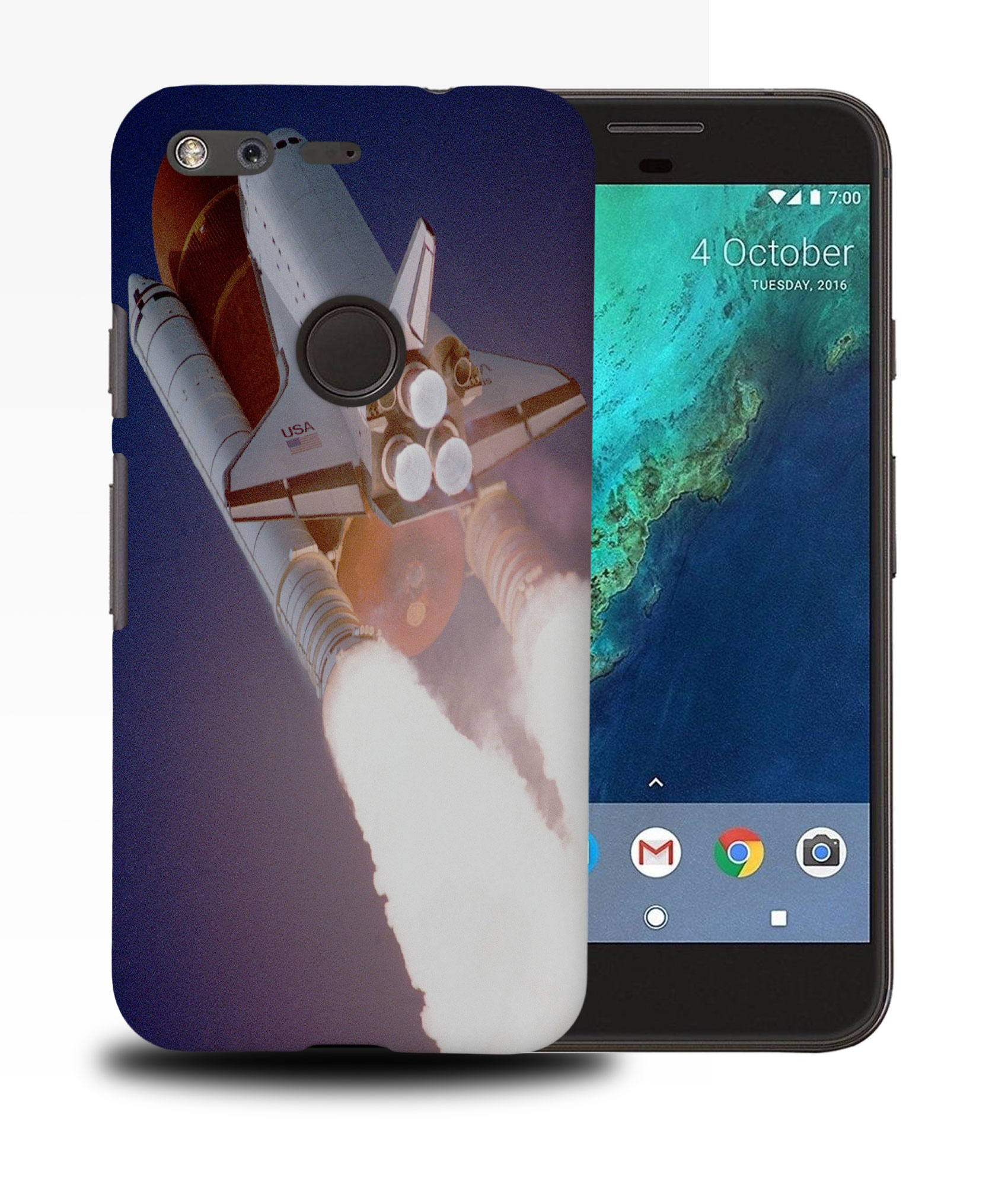 CASE COVER FOR GOOGLE PIXEL|SPACE ROCKET LAUNCH - Picture 11 of 11