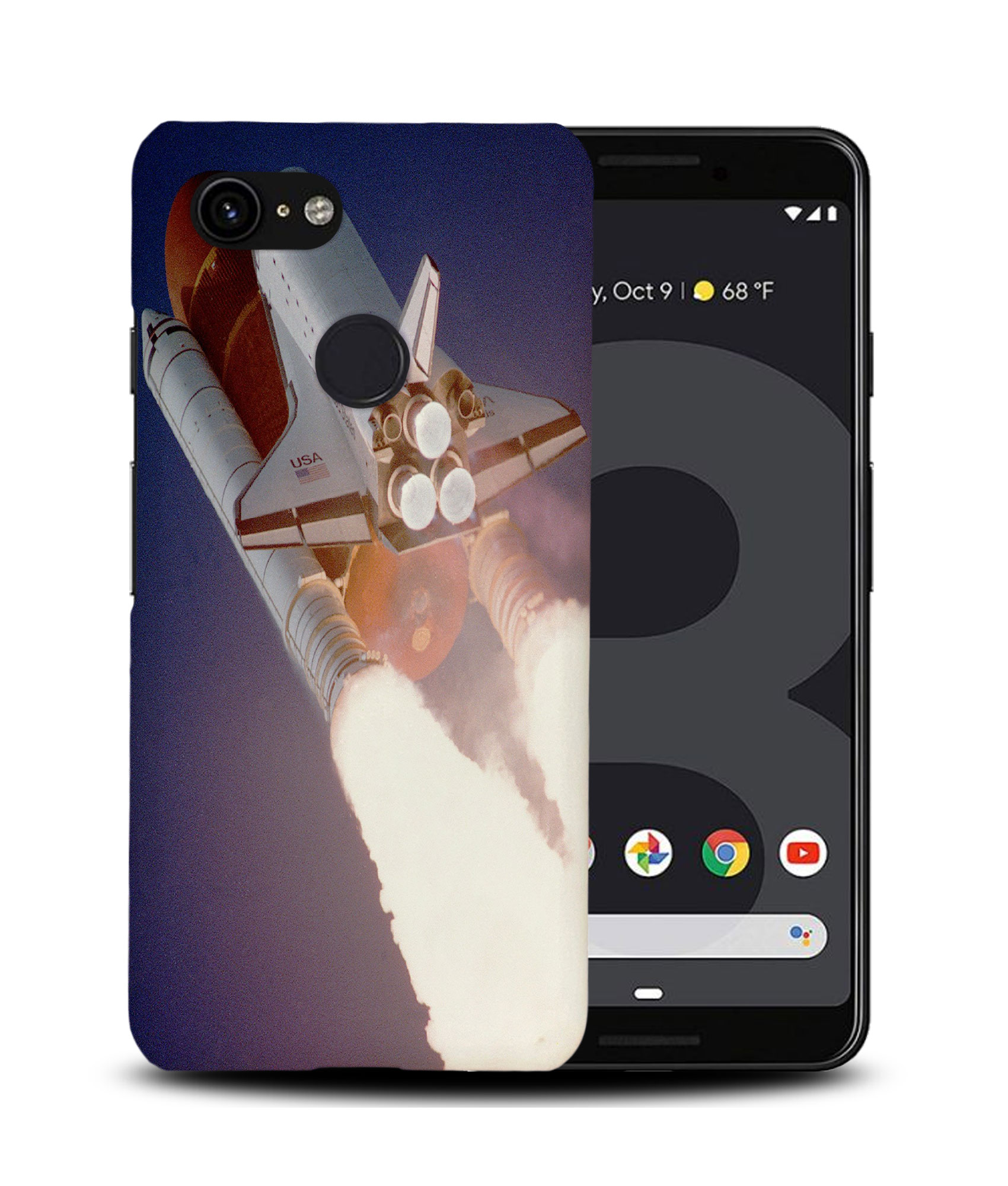 CASE COVER FOR GOOGLE PIXEL|SPACE ROCKET LAUNCH - Picture 7 of 11