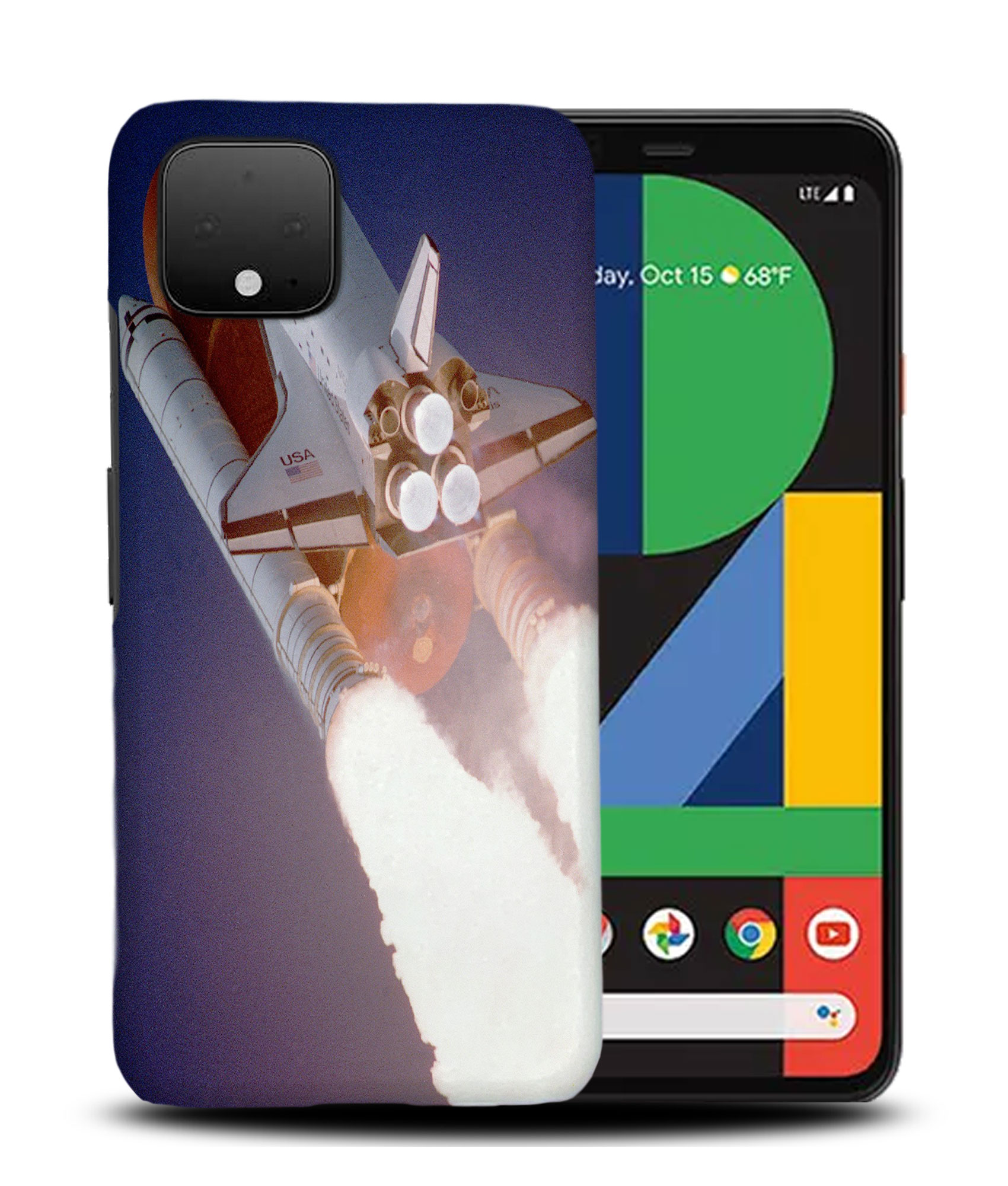 CASE COVER FOR GOOGLE PIXEL|SPACE ROCKET LAUNCH - Picture 5 of 11