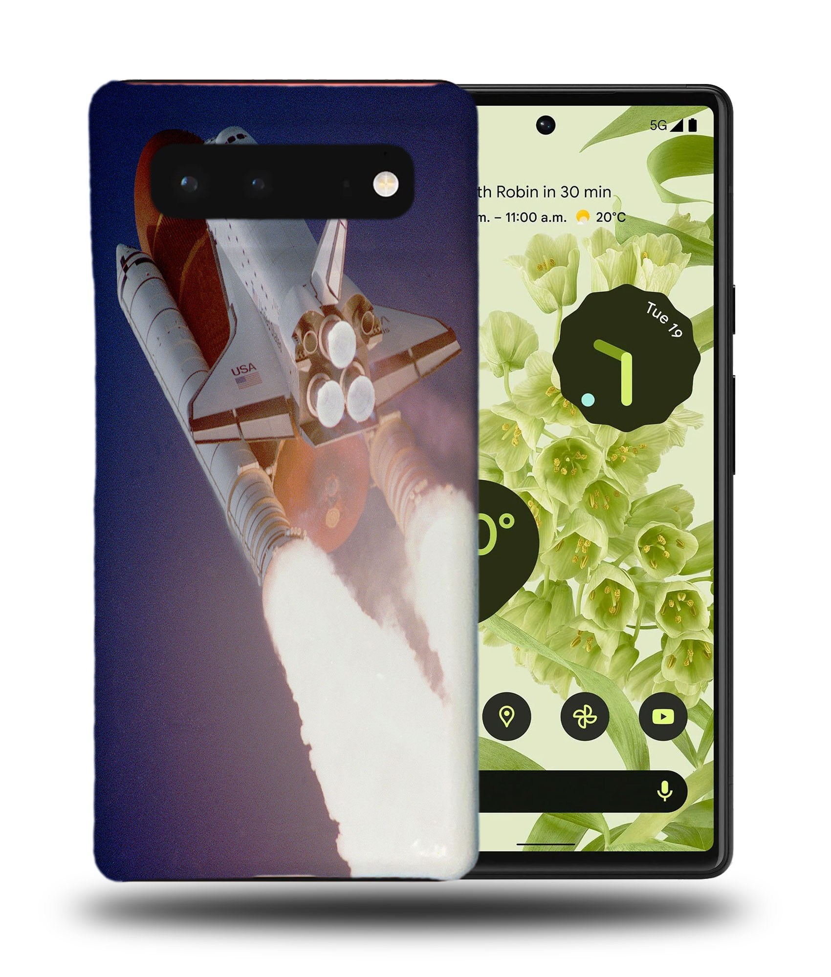 CASE COVER FOR GOOGLE PIXEL|SPACE ROCKET LAUNCH - Picture 3 of 11