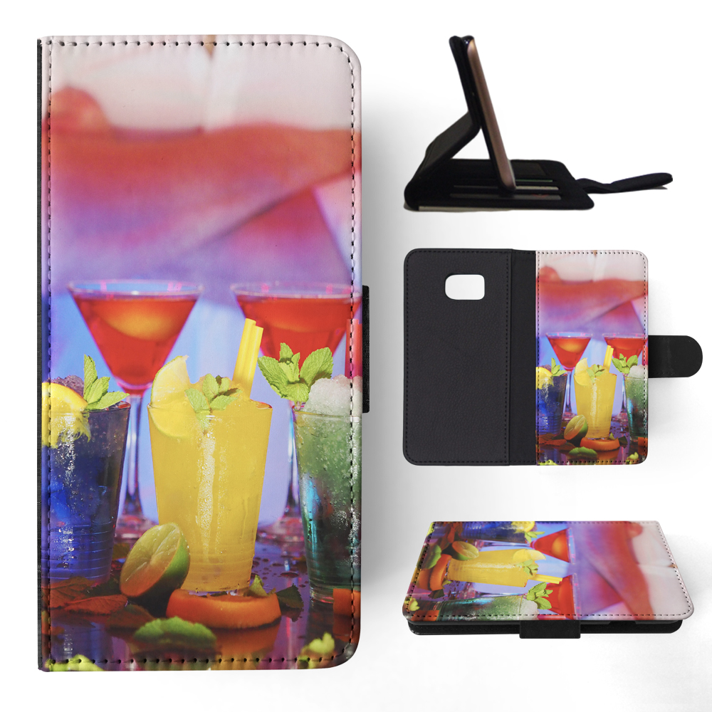 FLIP CASE FOR SAMSUNG GALAXY|ALCOHOL COCKTAILS MOCKTAILS - Picture 111 of 120