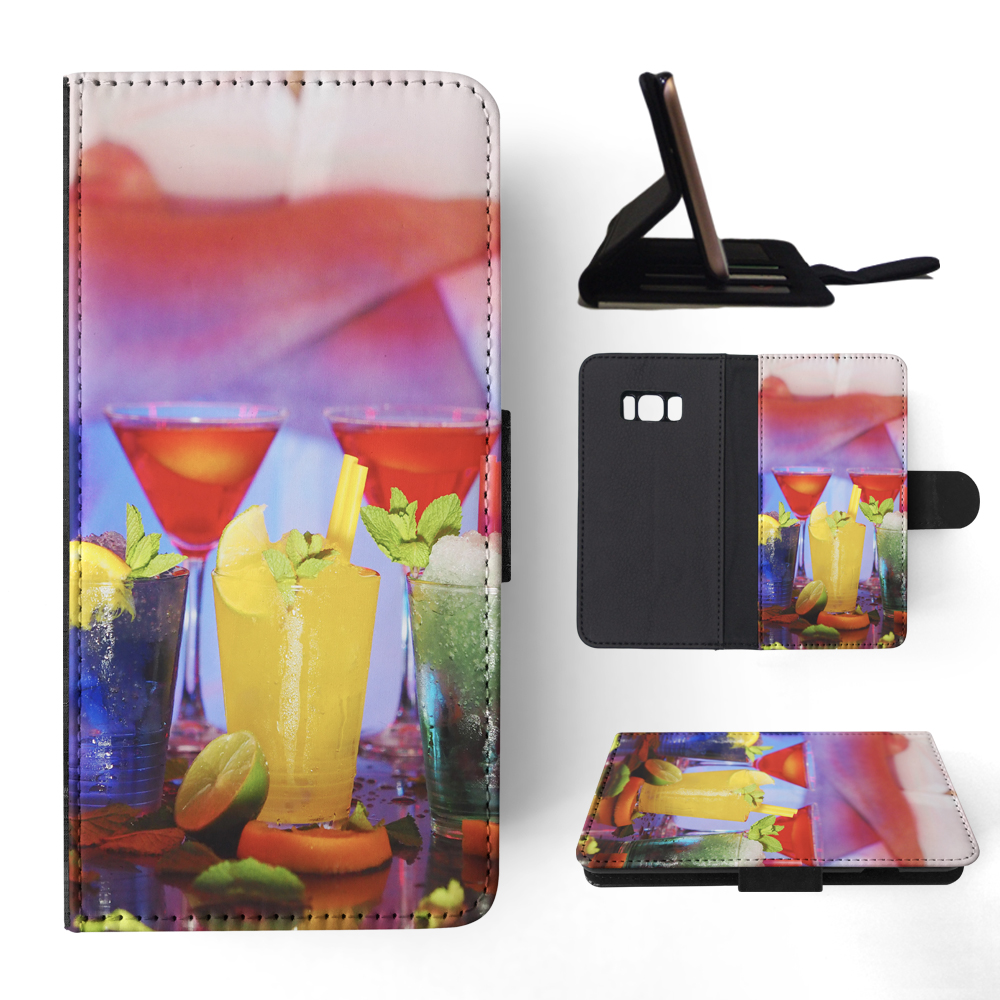 FLIP CASE FOR SAMSUNG GALAXY|ALCOHOL COCKTAILS MOCKTAILS - Picture 106 of 120