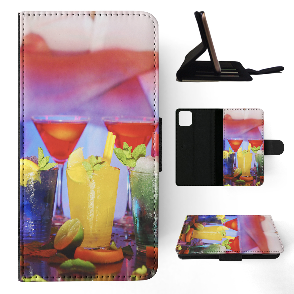 FLIP CASE FOR APPLE IPHONE|ALCOHOL COCKTAILS MOCKTAILS - Picture 94 of 193