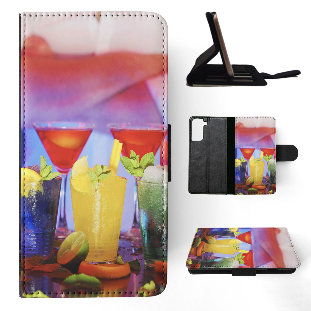 FLIP CASE FOR SAMSUNG GALAXY|ALCOHOL COCKTAILS MOCKTAILS - Picture 61 of 120