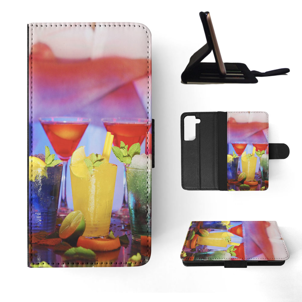 FLIP CASE FOR SAMSUNG GALAXY|ALCOHOL COCKTAILS MOCKTAILS - Picture 46 of 120